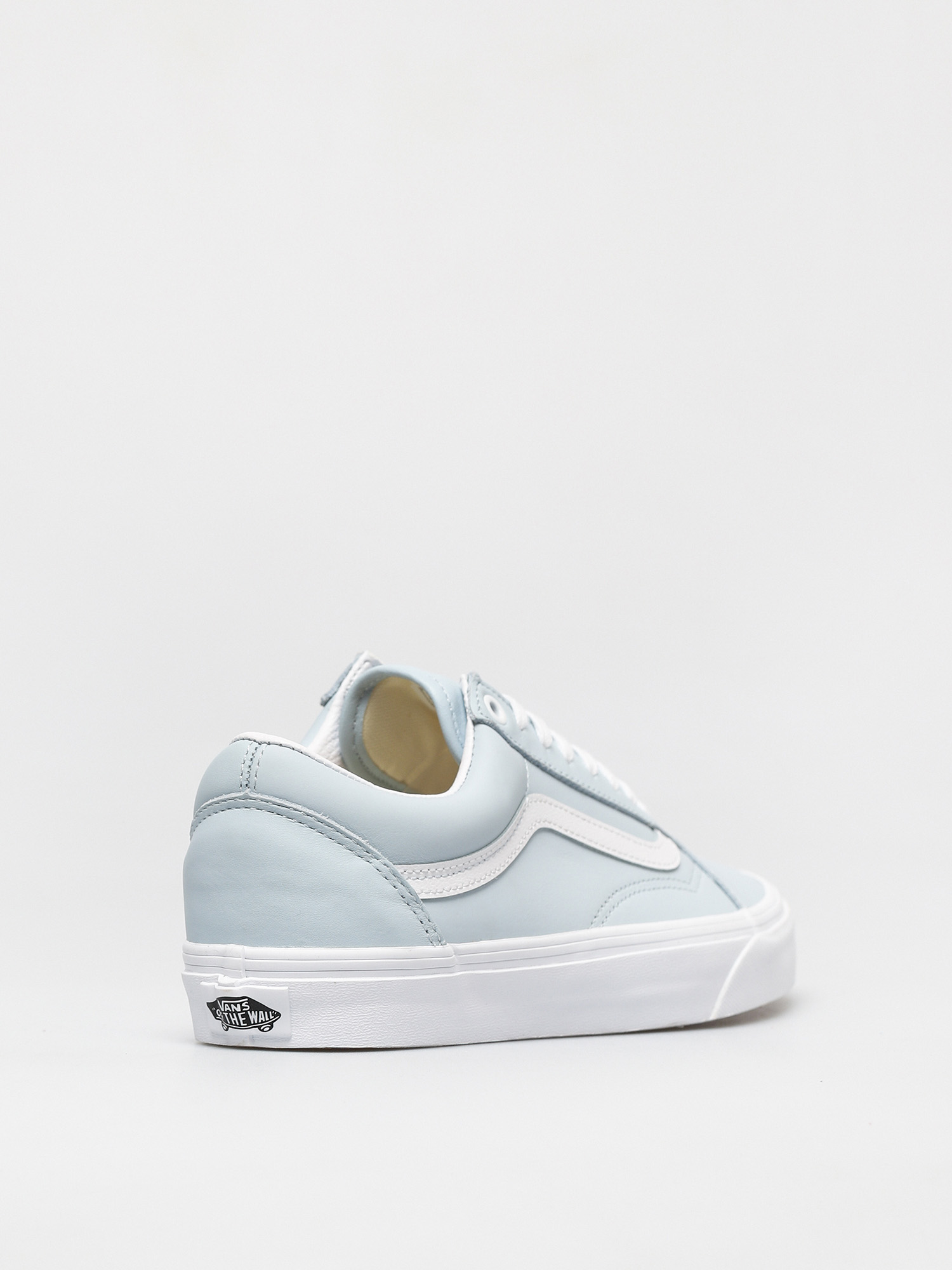 Vans Old Skool Shoes (leather ballad blue/true white)
