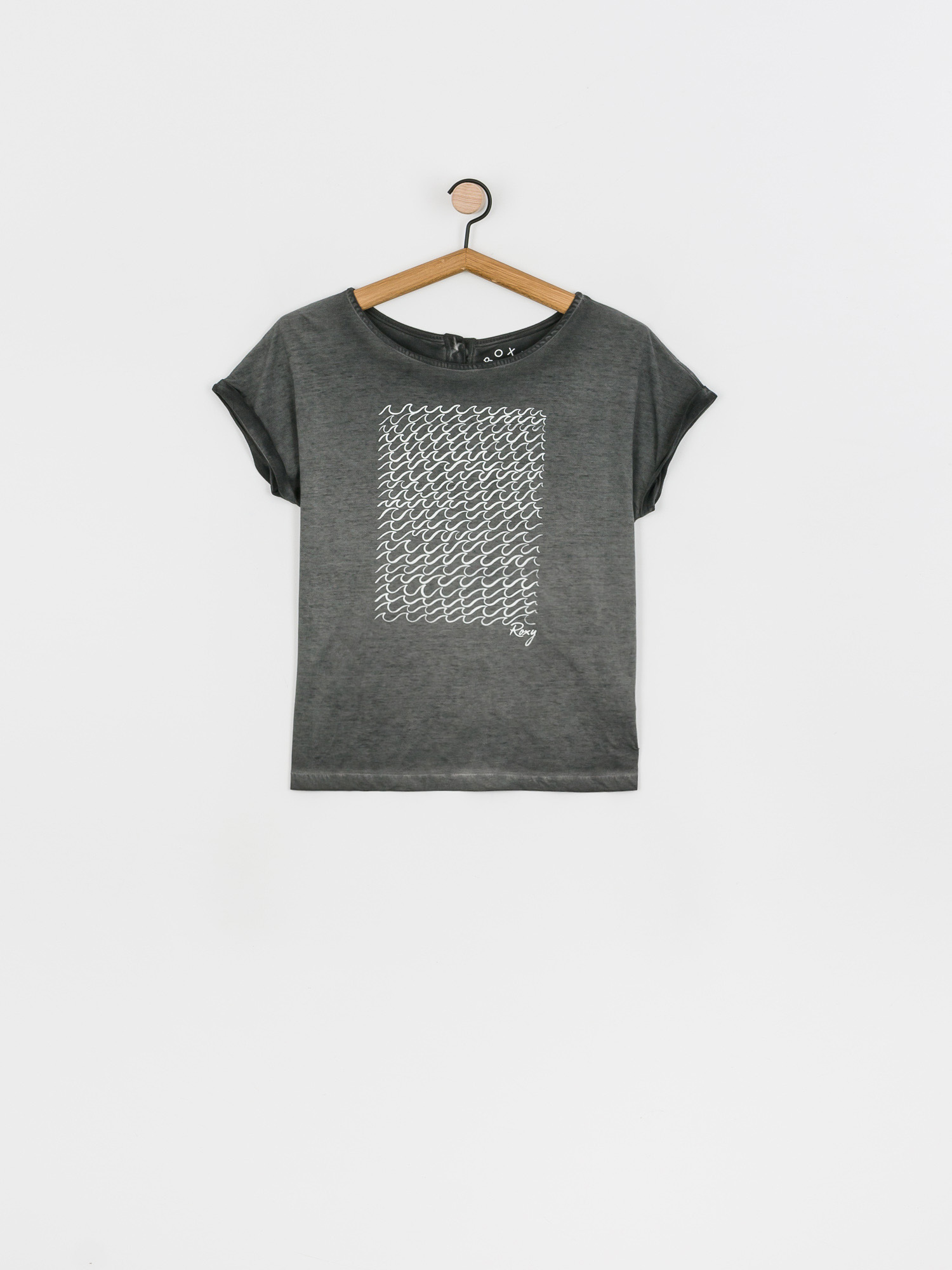 Roxy Summertime Happiness T-shirt Wmn (anthracite)