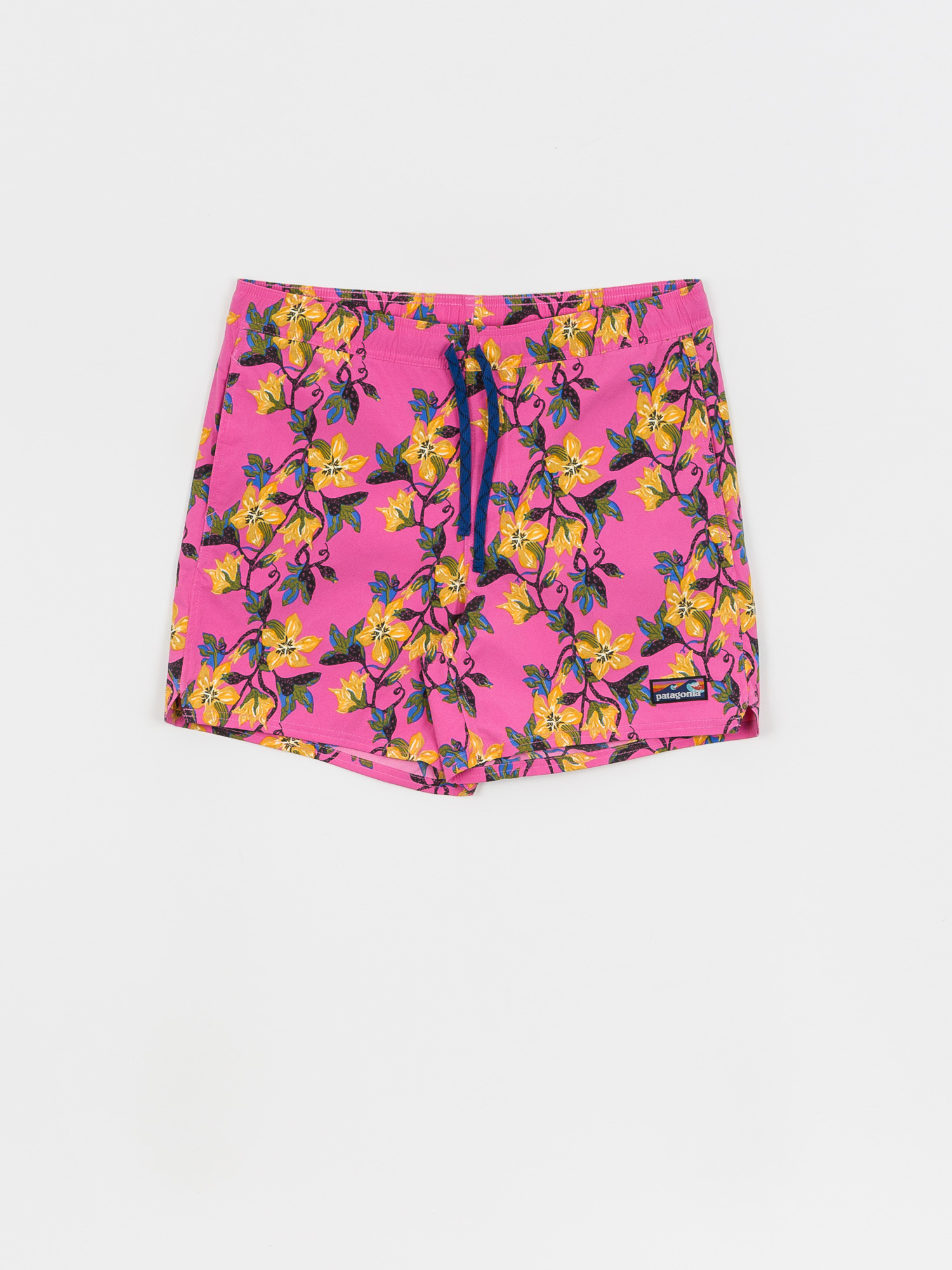 Patagonia Stretch Wavefarer Volley Shorts 16in Boardshorts (squash blossom/marble pink)