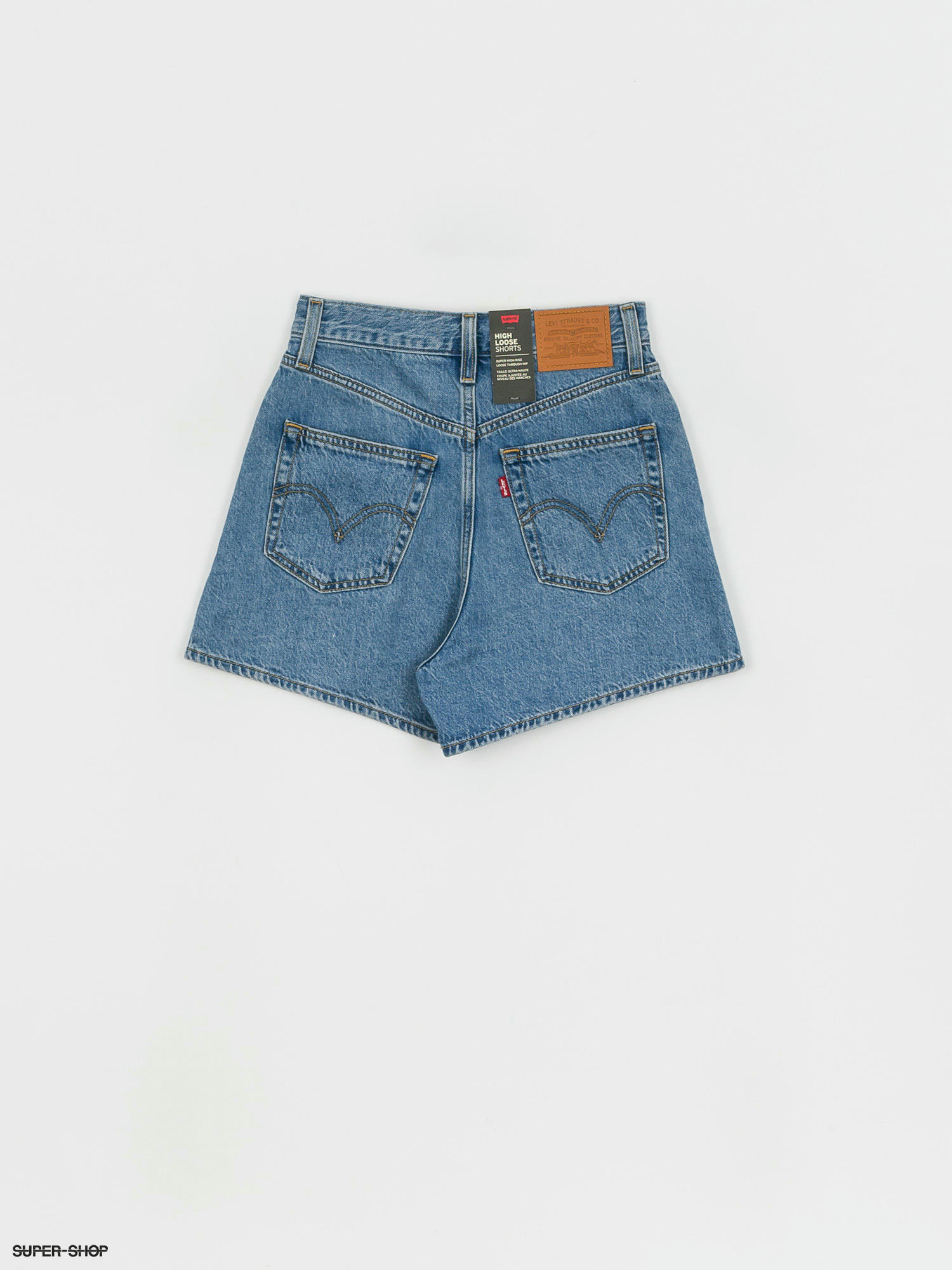 high loose jeans shorts