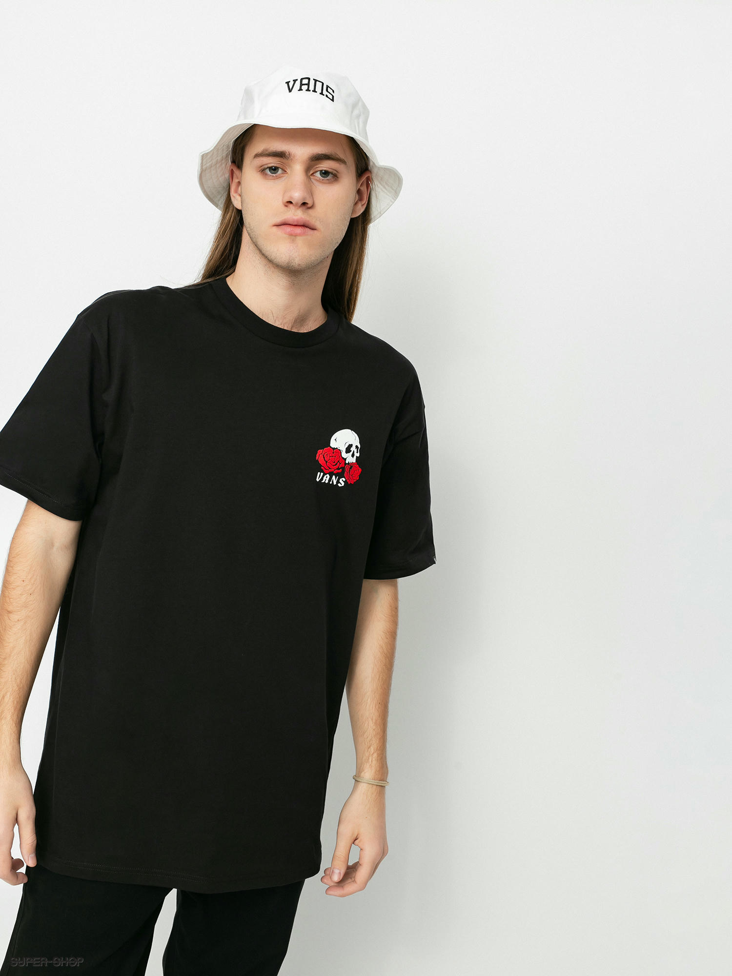 vans rose t shirt