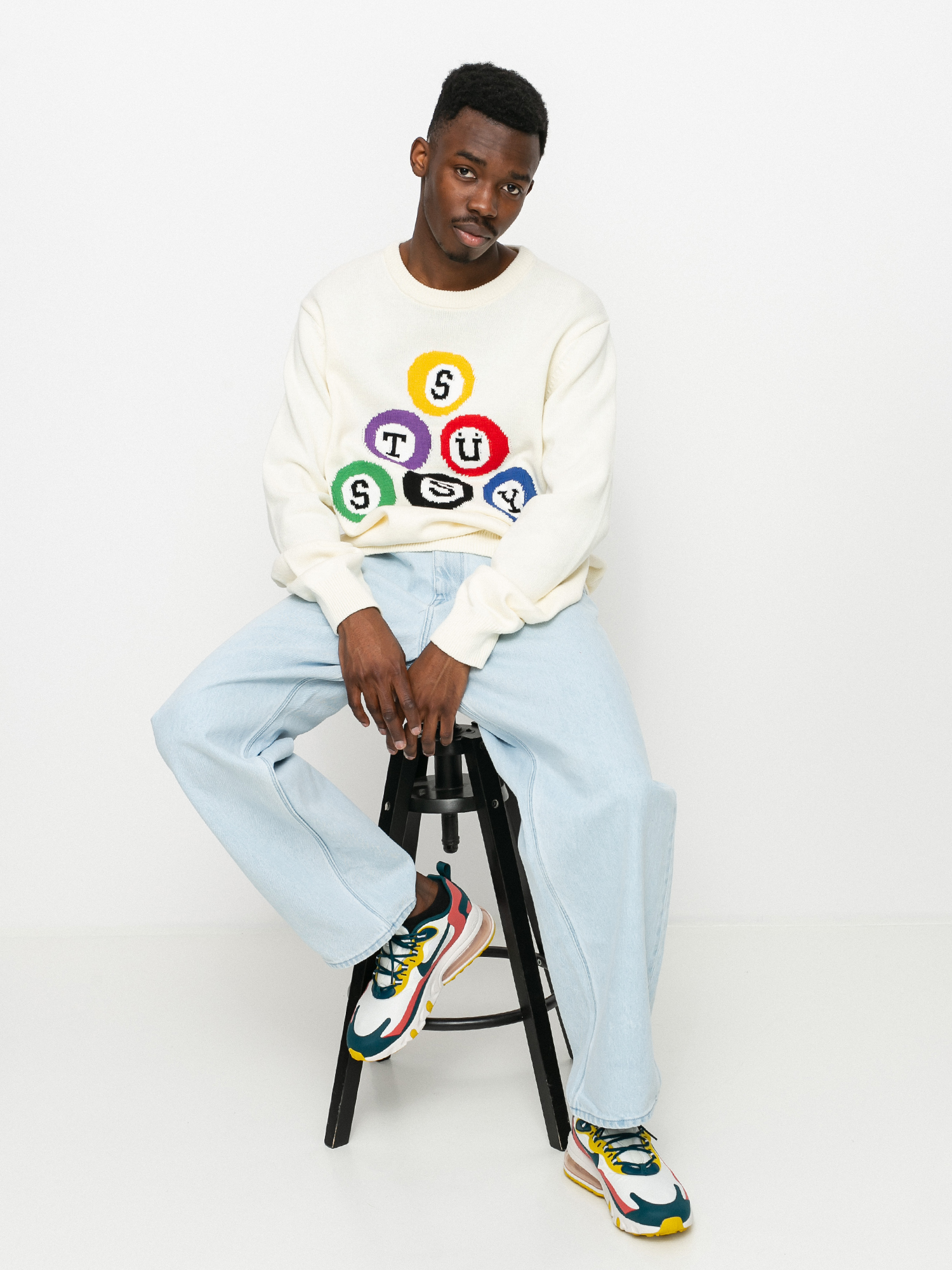 Stussy Billard Sweater (natural)