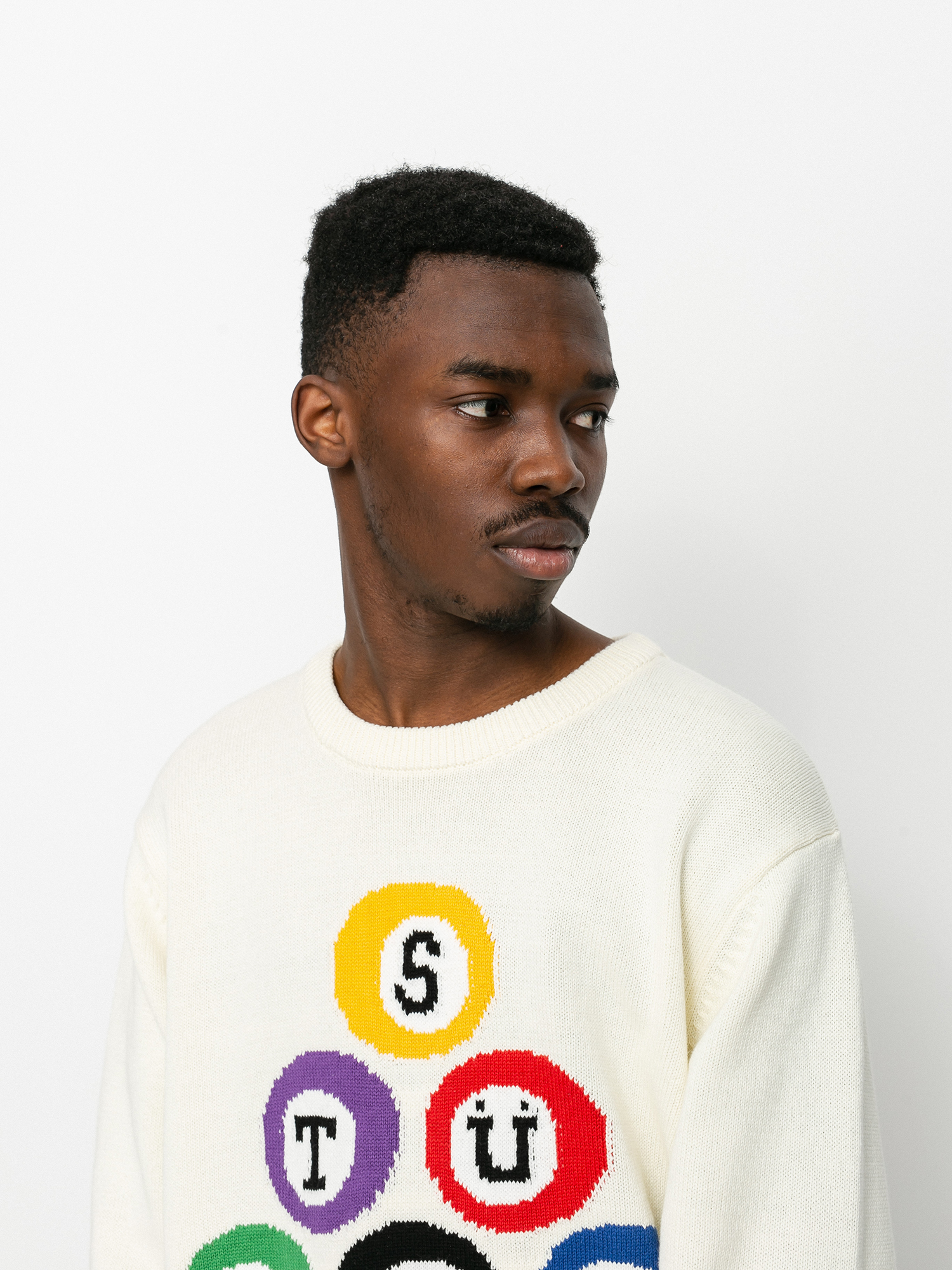 Stussy Billard Sweater (natural)