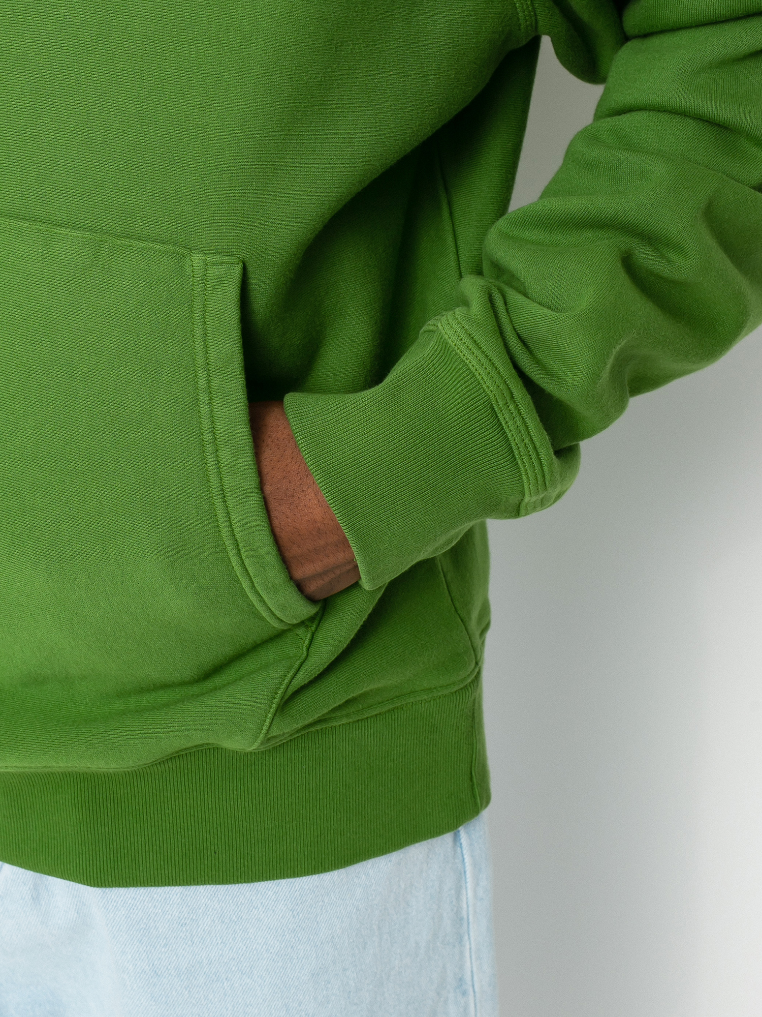 Stussy Stock Logo HD Hoody (green)