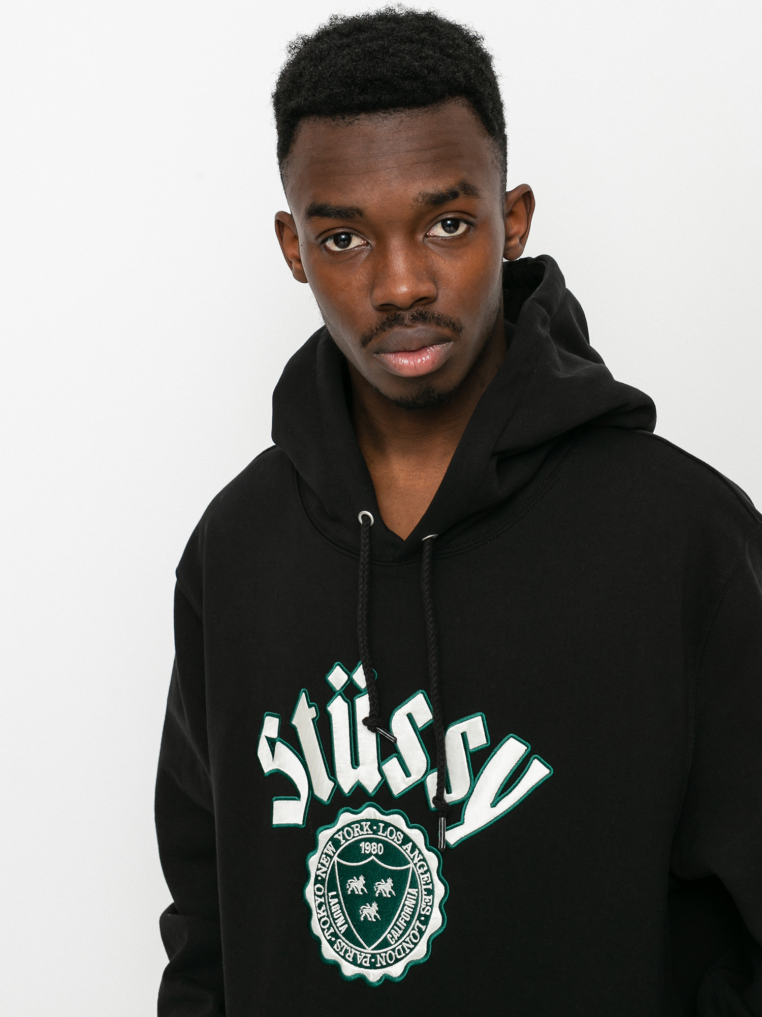Stussy City Seal App HD Hoodie (black)
