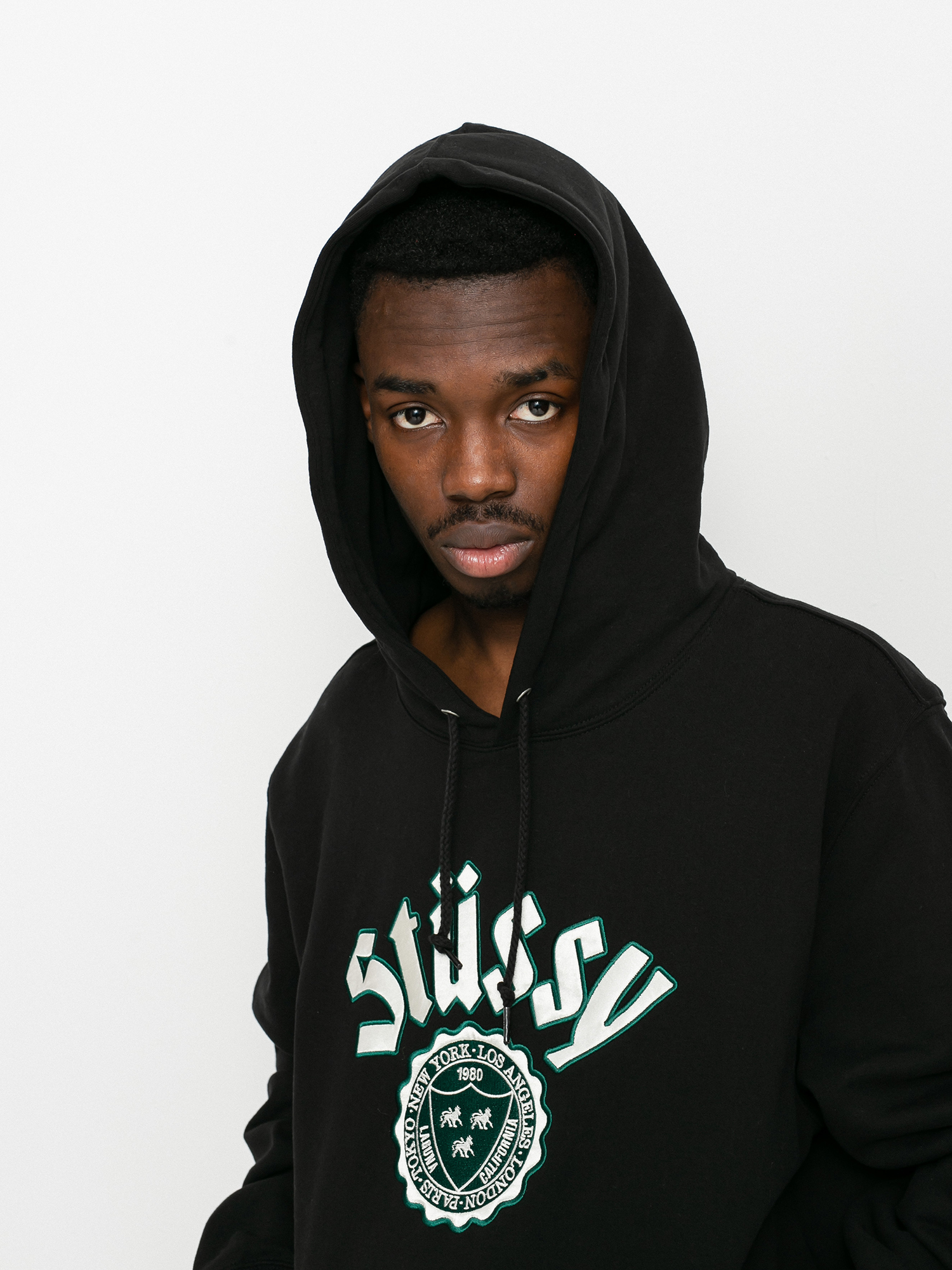 Stussy City Seal App HD Hoodie (black)