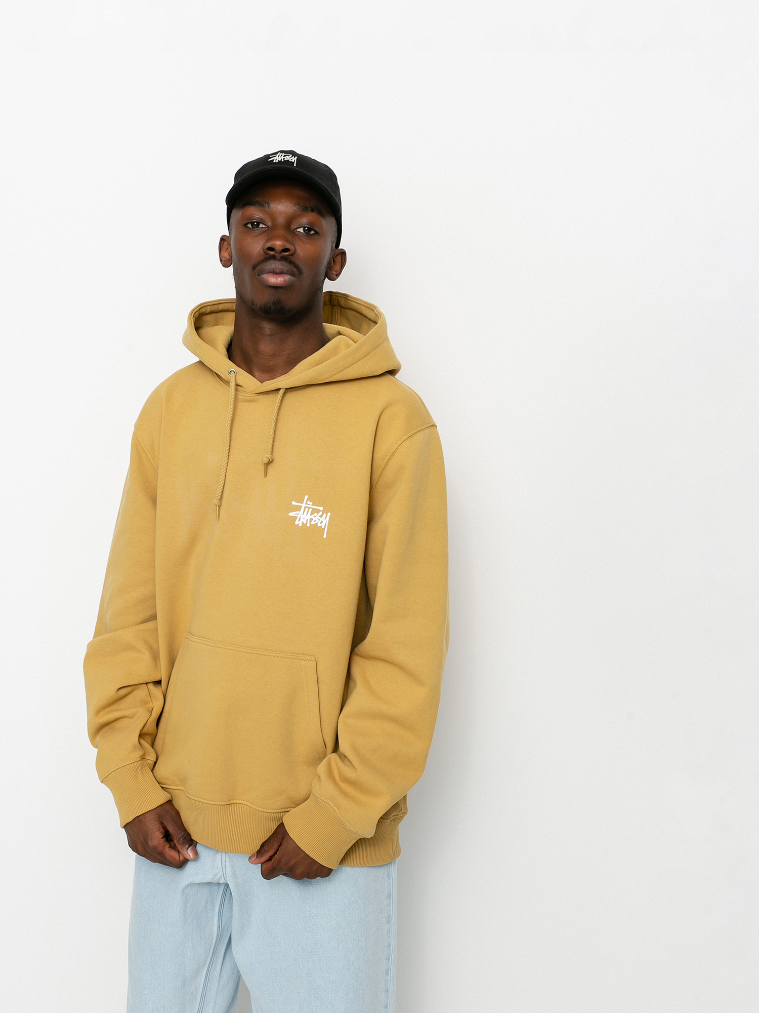 Stussy Basic HD Hoodie (khaki)