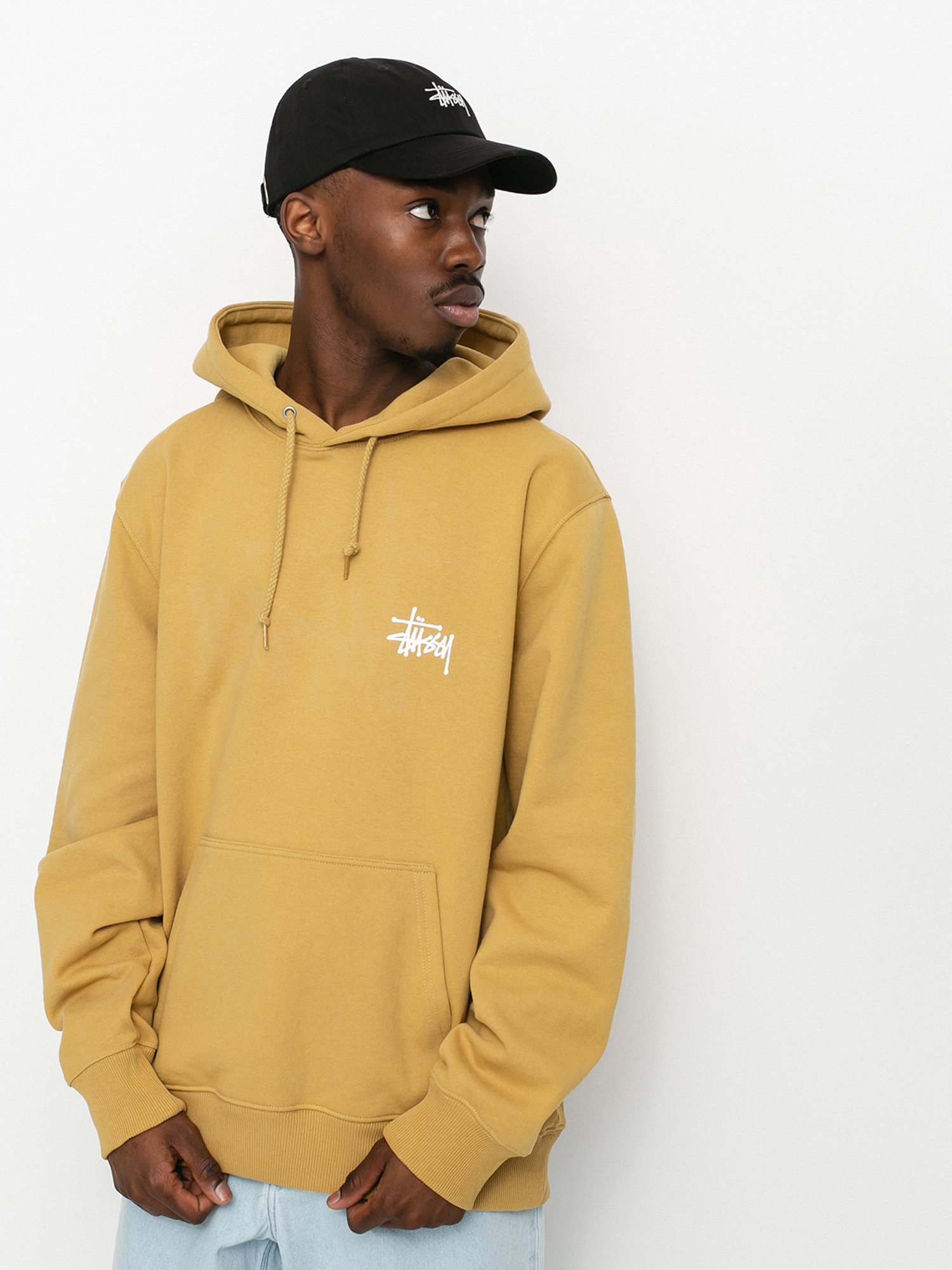 Stussy Basic HD Hoodie (khaki)