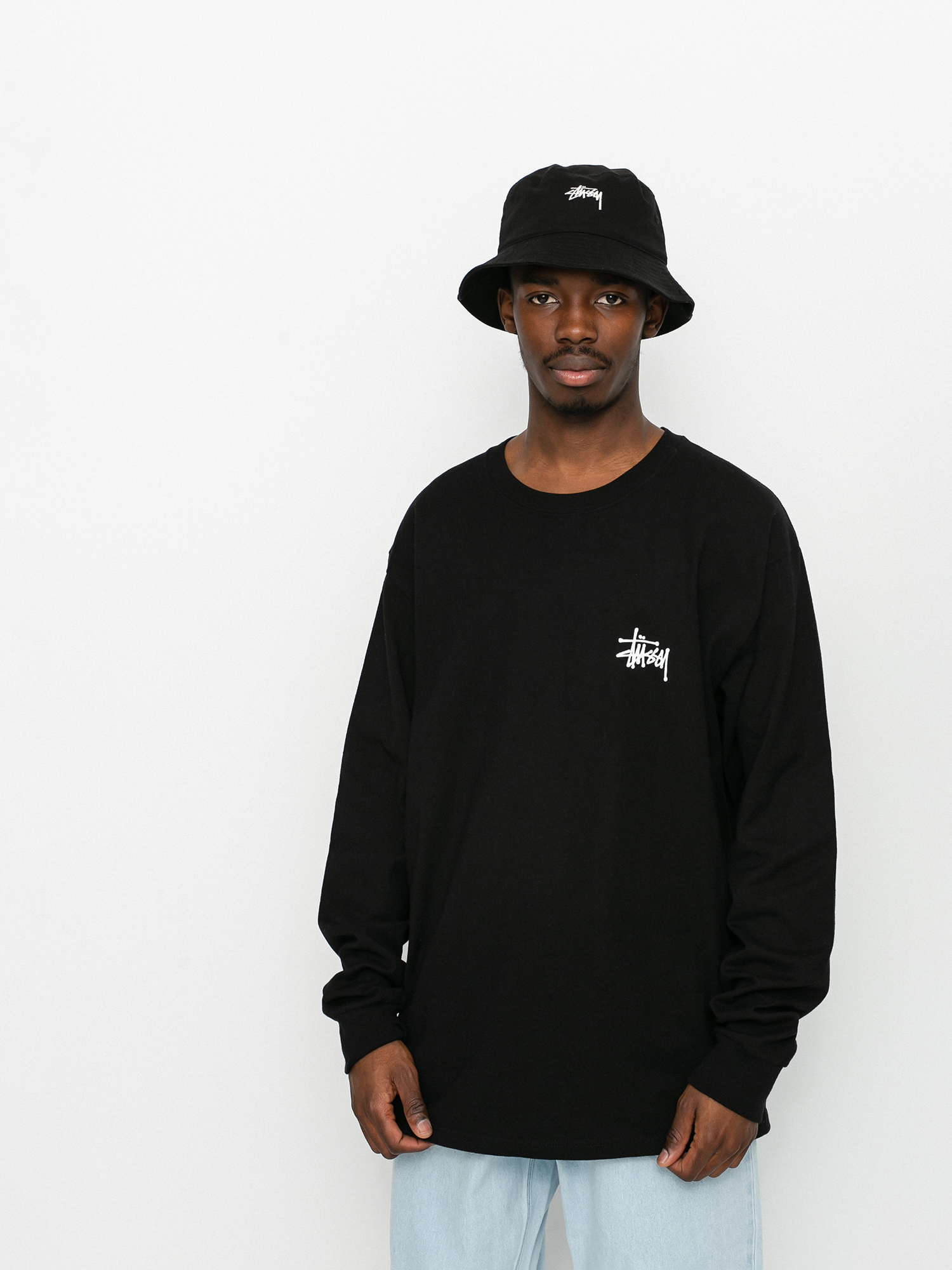Stussy Basic Longsleeve (black)