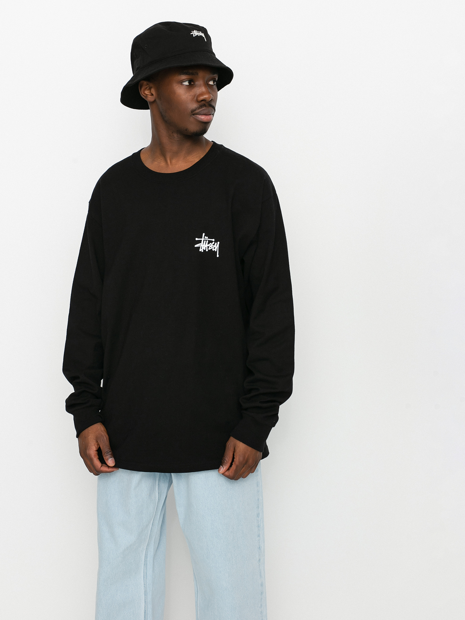 Stussy Basic Longsleeve (black)