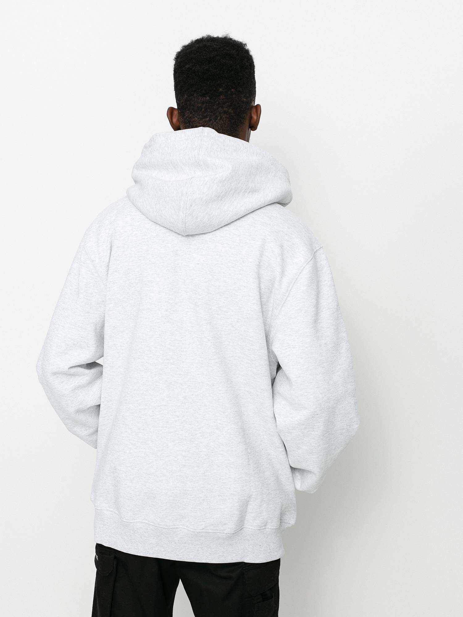 Stussy Acid Eye HD Hoodie (ash heather)