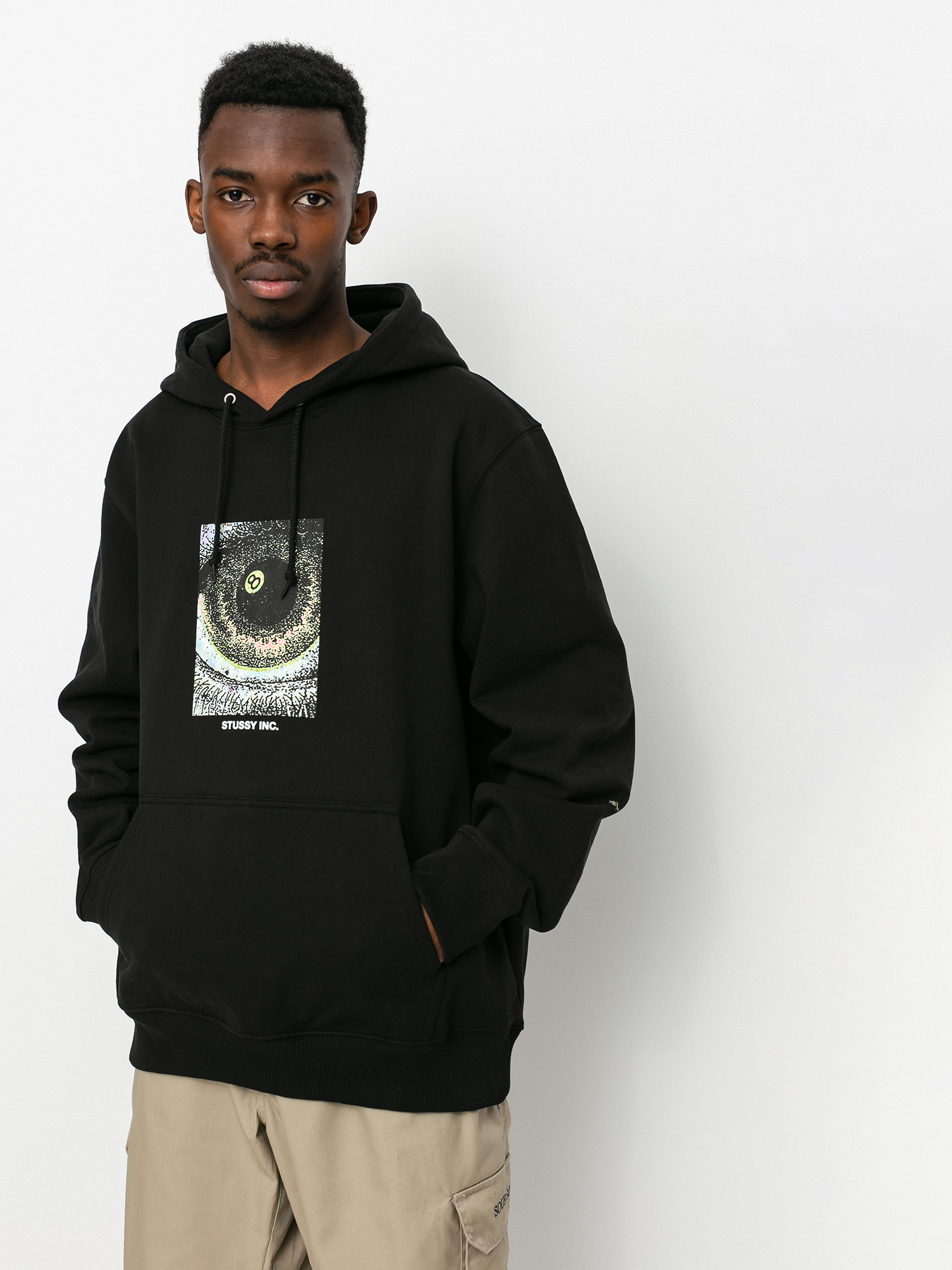 Stussy Acid Eye HD Hoodie (black)