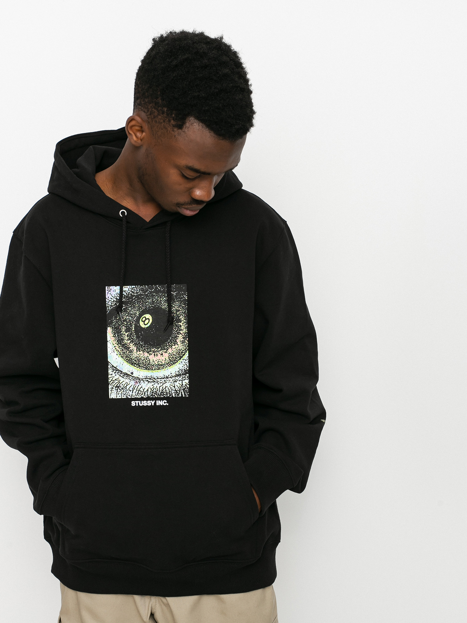 Stussy Acid Eye HD Hoodie (black)
