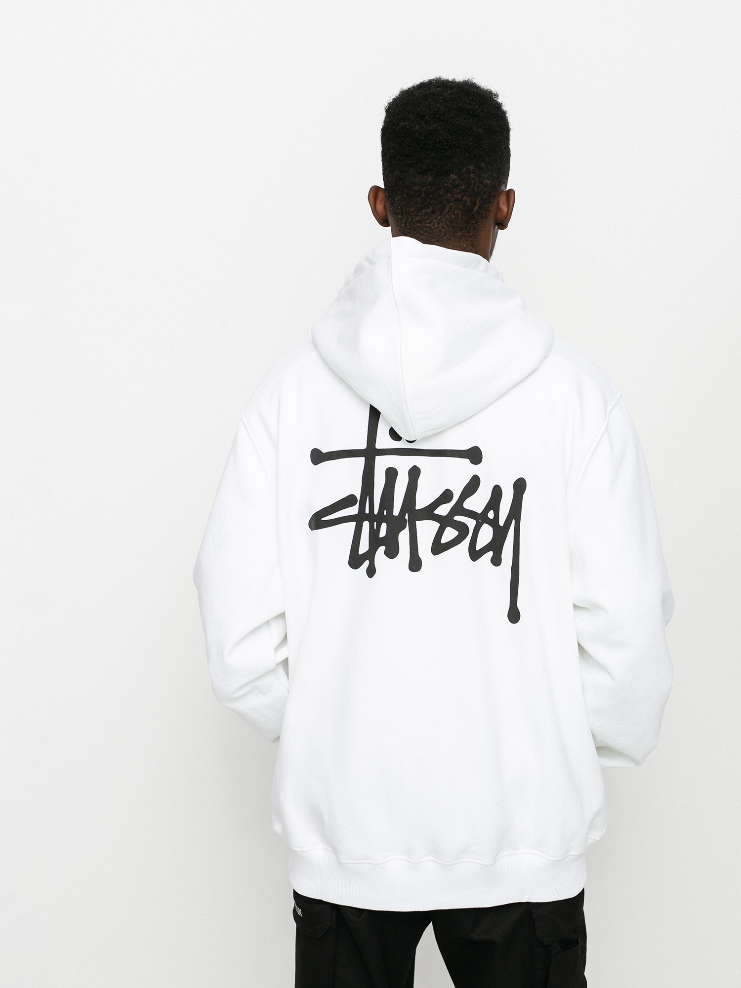 Stussy Basic HD Hoody (white)