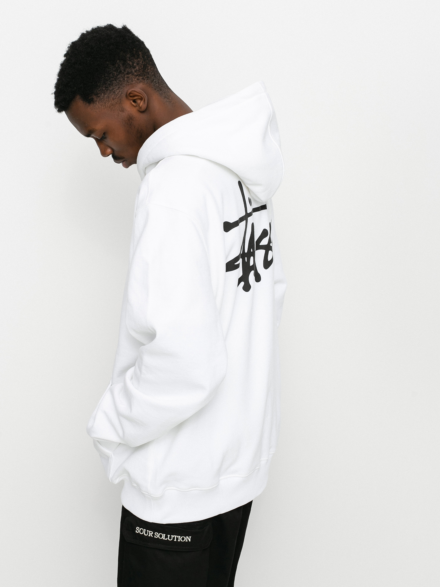 Stussy Basic HD Hoody (white)