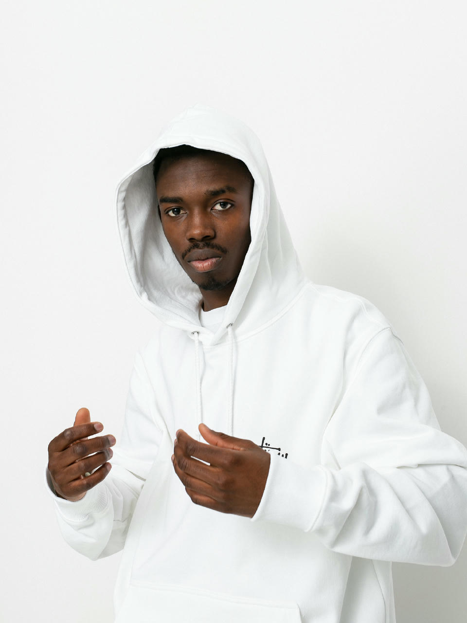 Stussy Basic HD Hoodie (white)