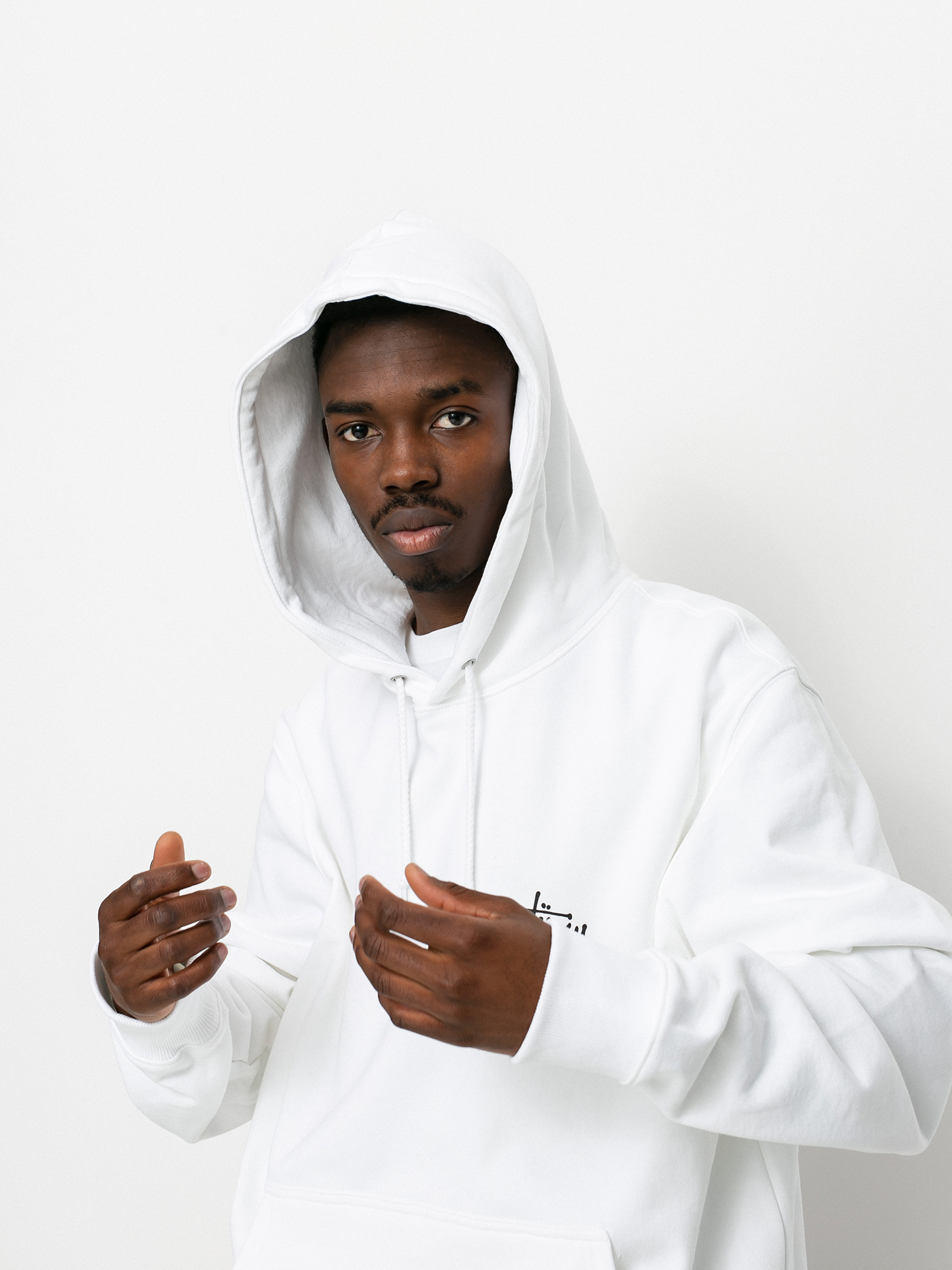 Stussy Basic HD Hoody (white)