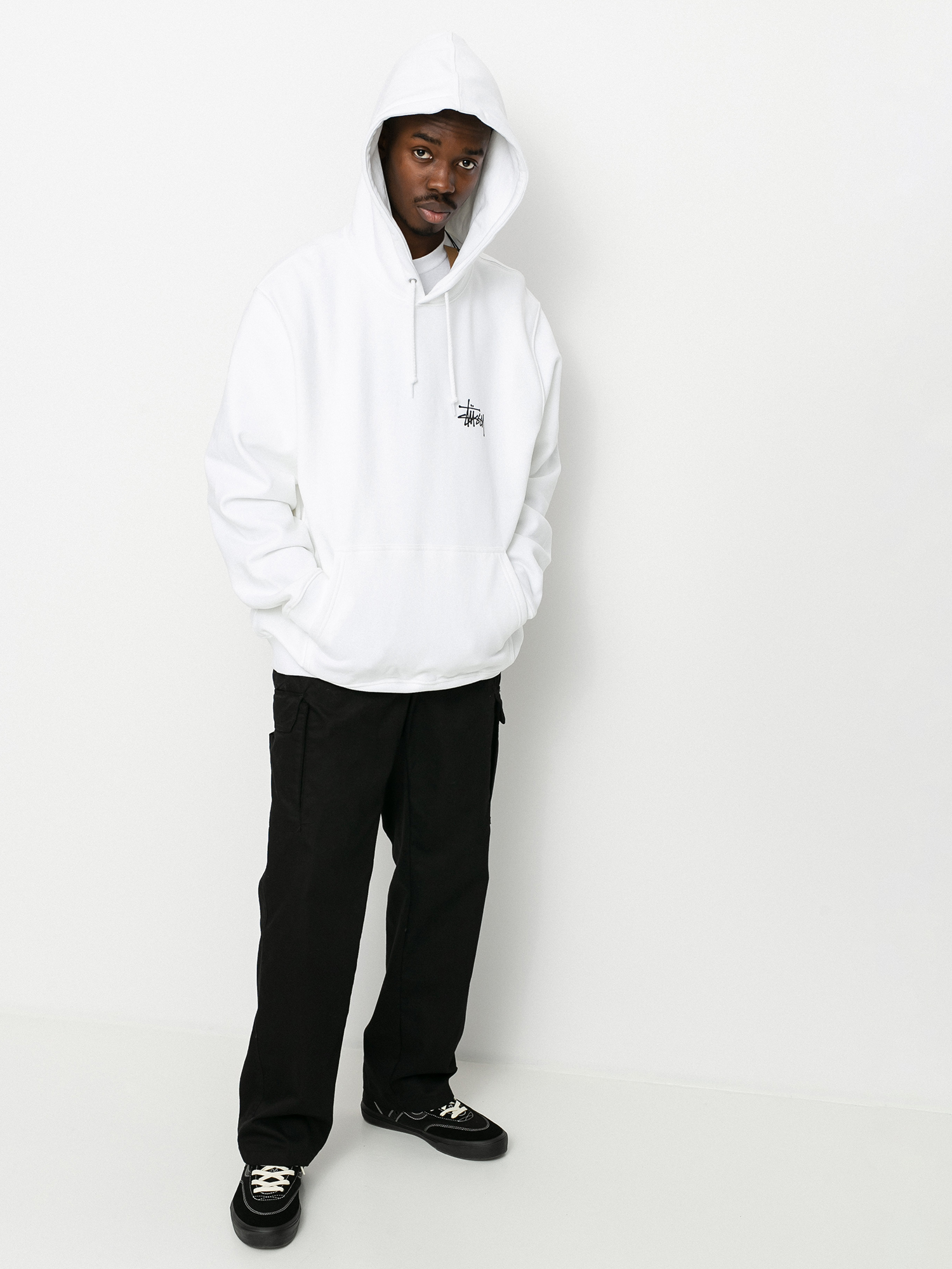 Stussy Basic HD Hoody (white)