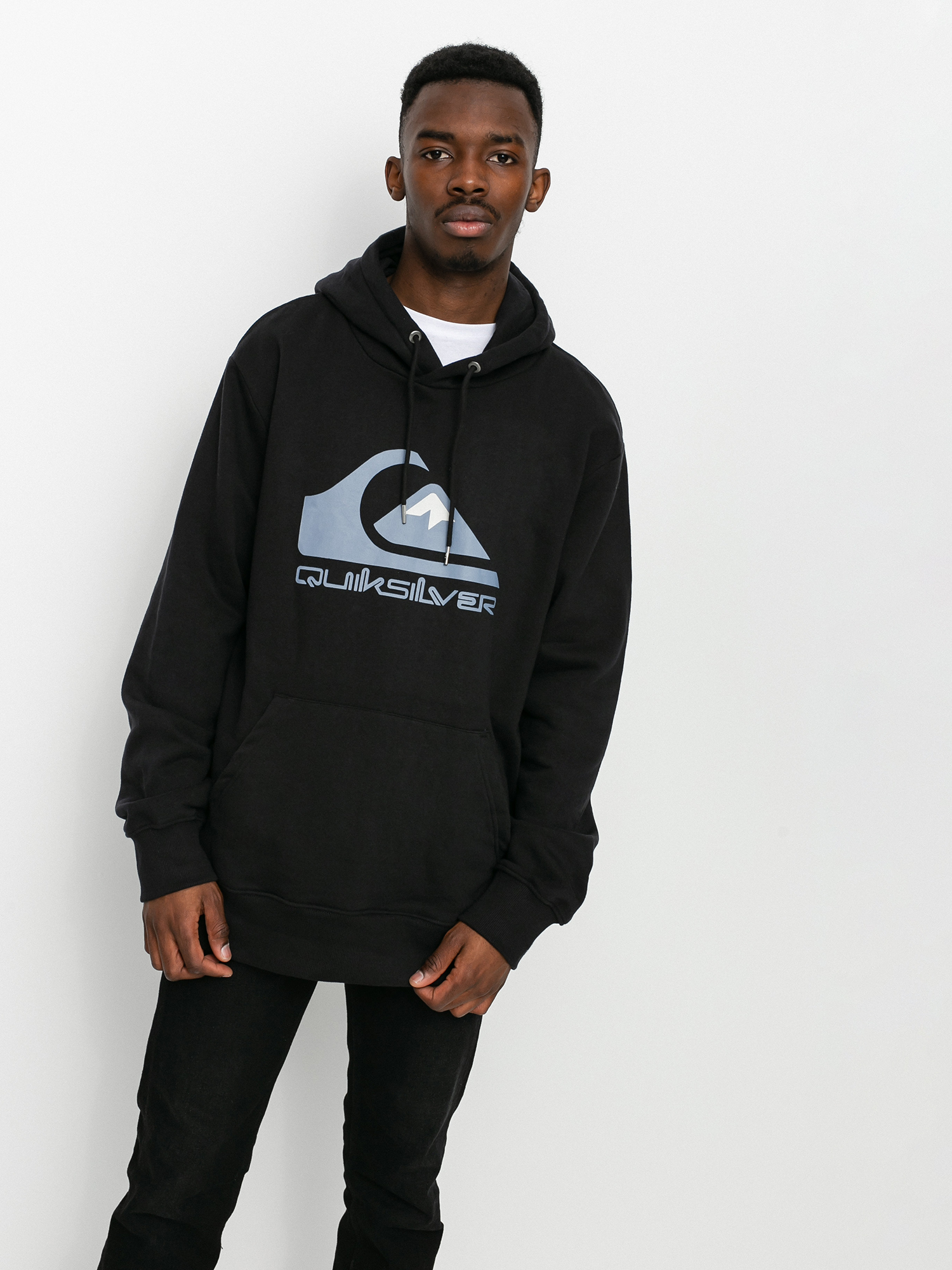 black quiksilver hoodie