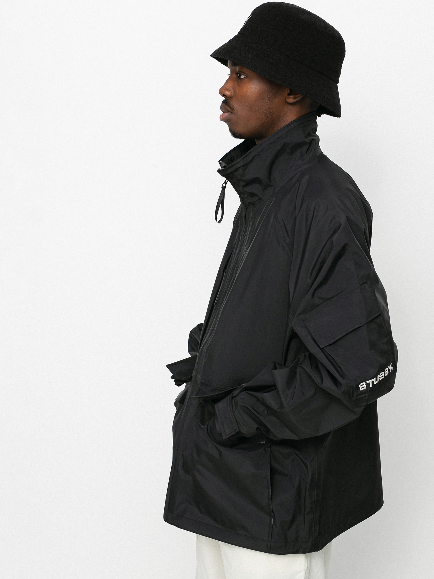 Stussy Apex Shell Jacket - black (black)