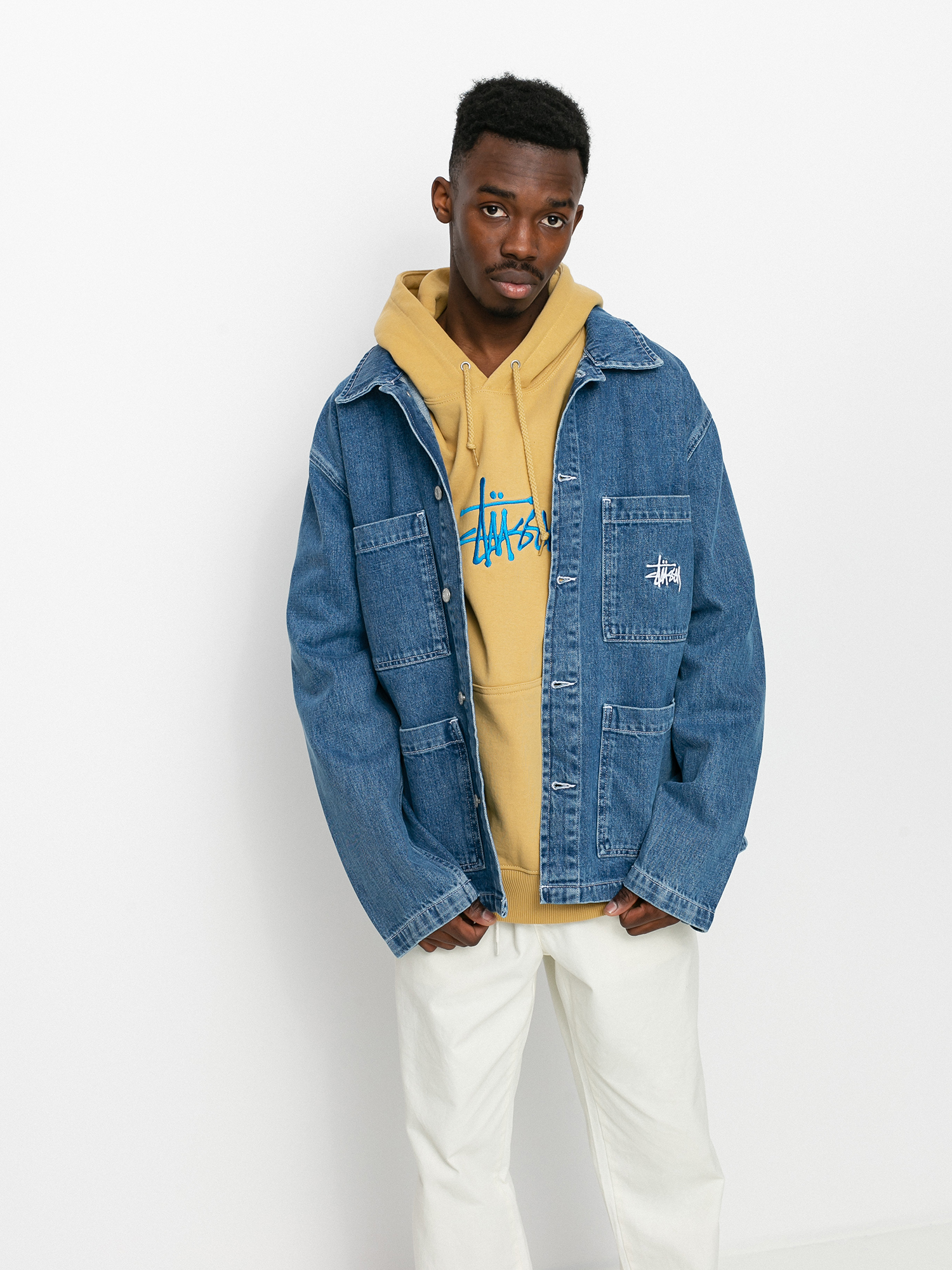Stussy Denim Chore Jacket (blue)