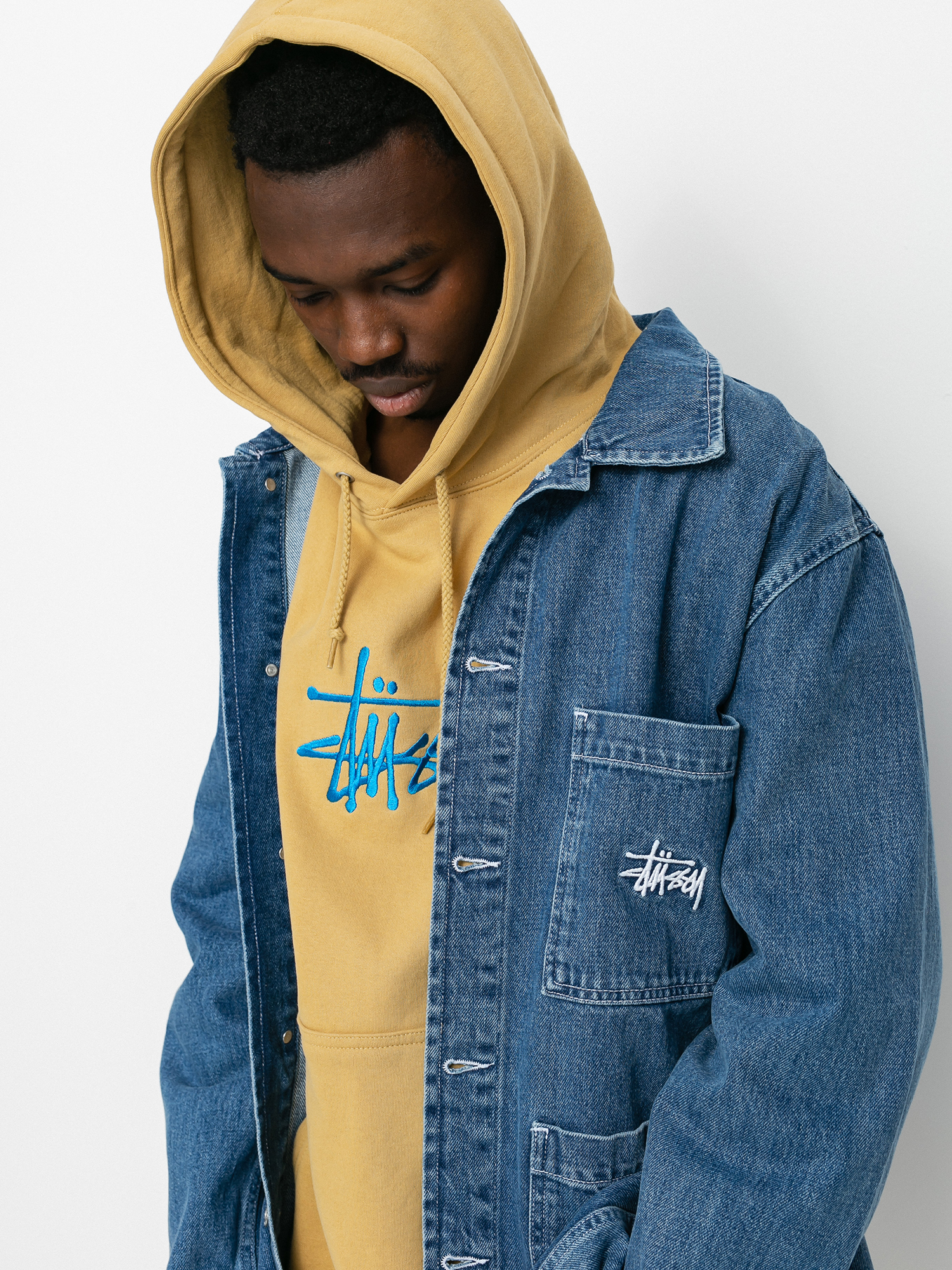 Stussy Denim Chore Jacket (blue)