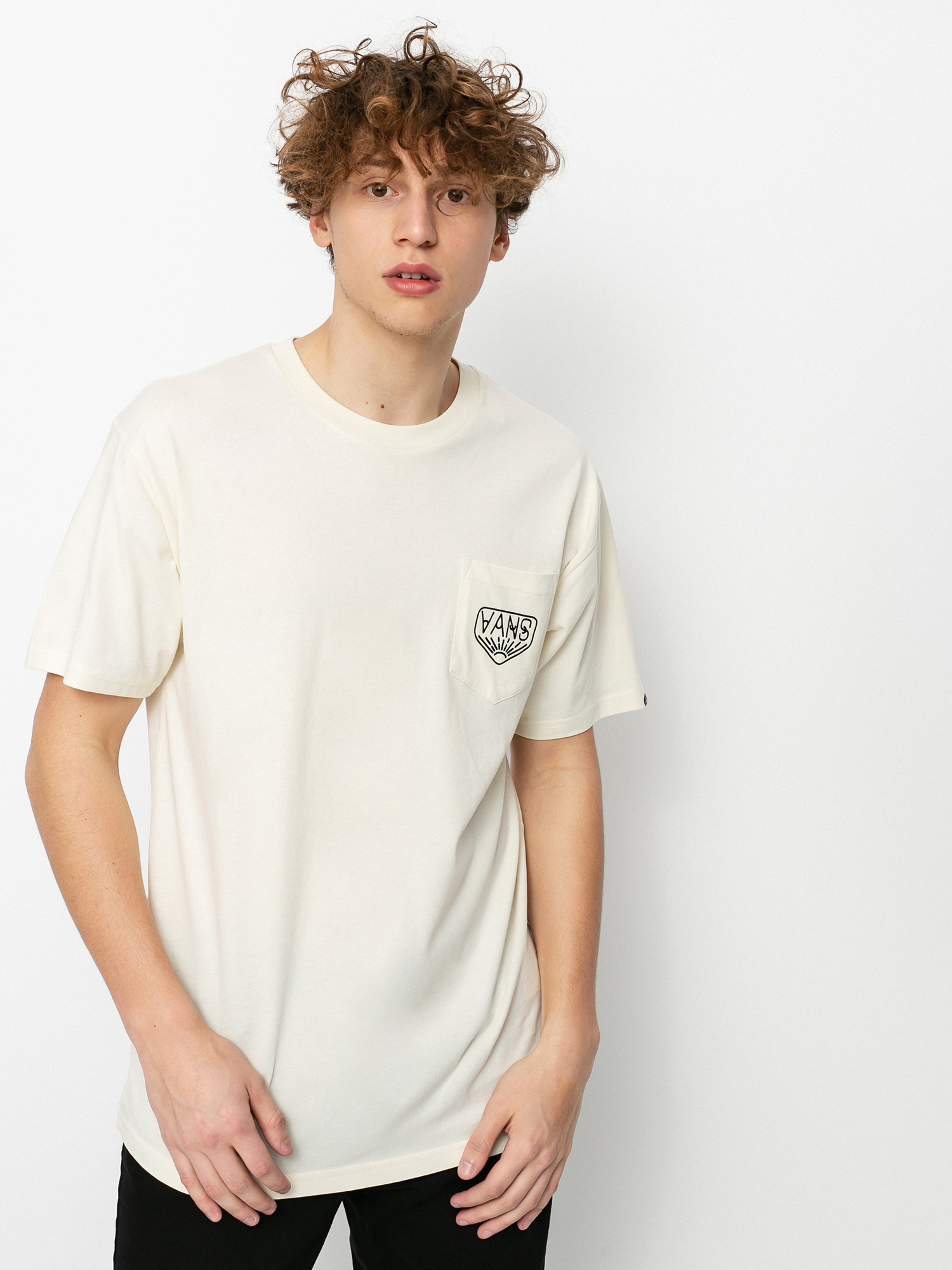 Vans Dakota Roche Logo T-shirt (seedpearl)
