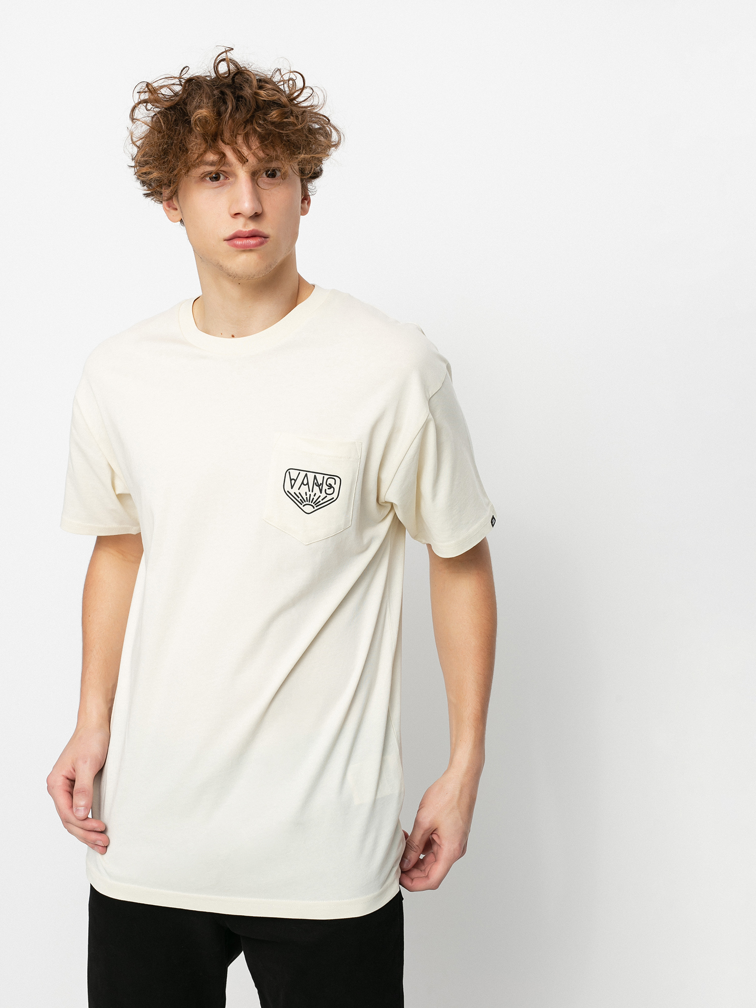 Vans Dakota Roche Logo T-shirt (seedpearl)