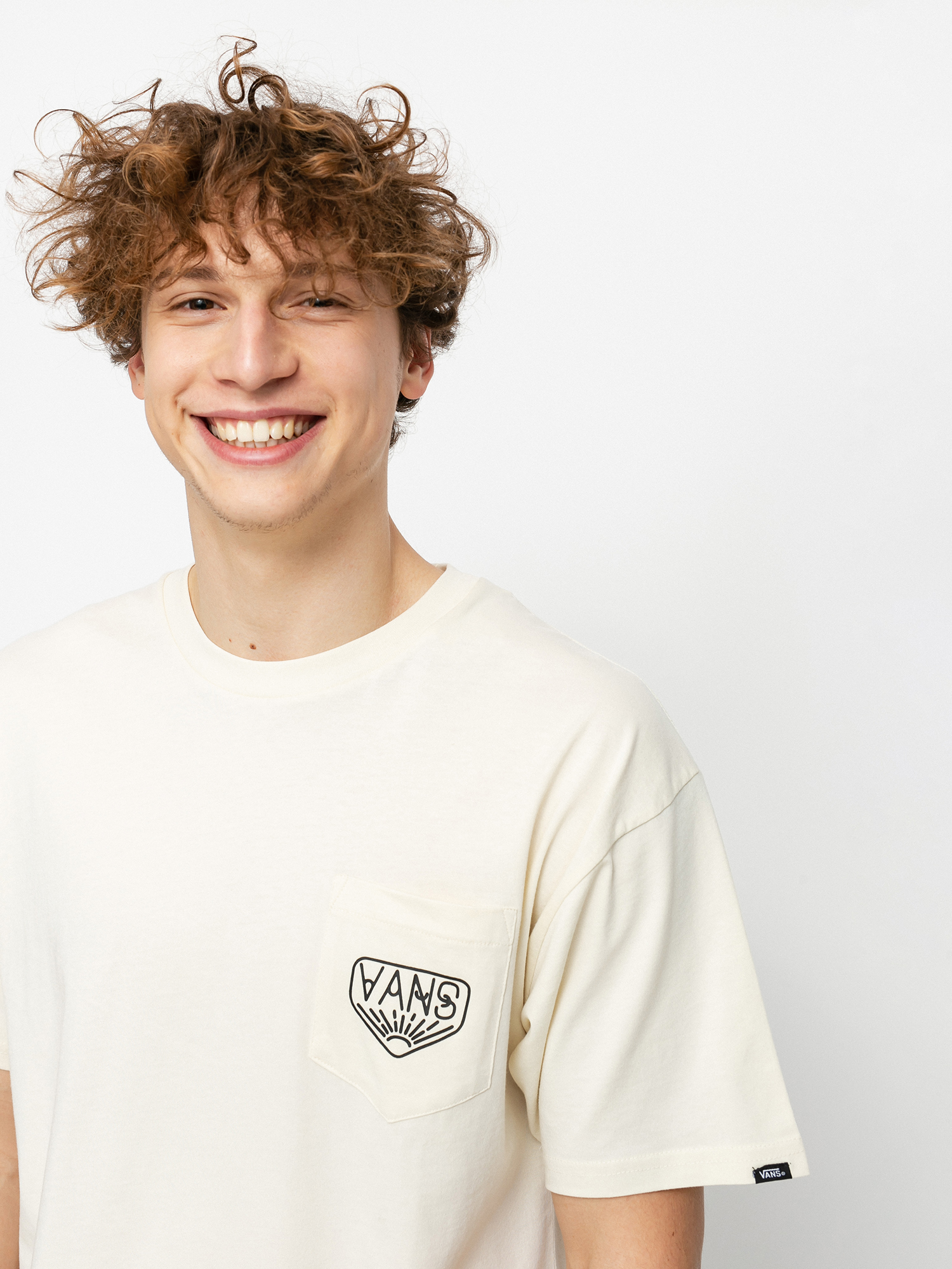 Vans Dakota Roche Logo T-shirt (seedpearl)