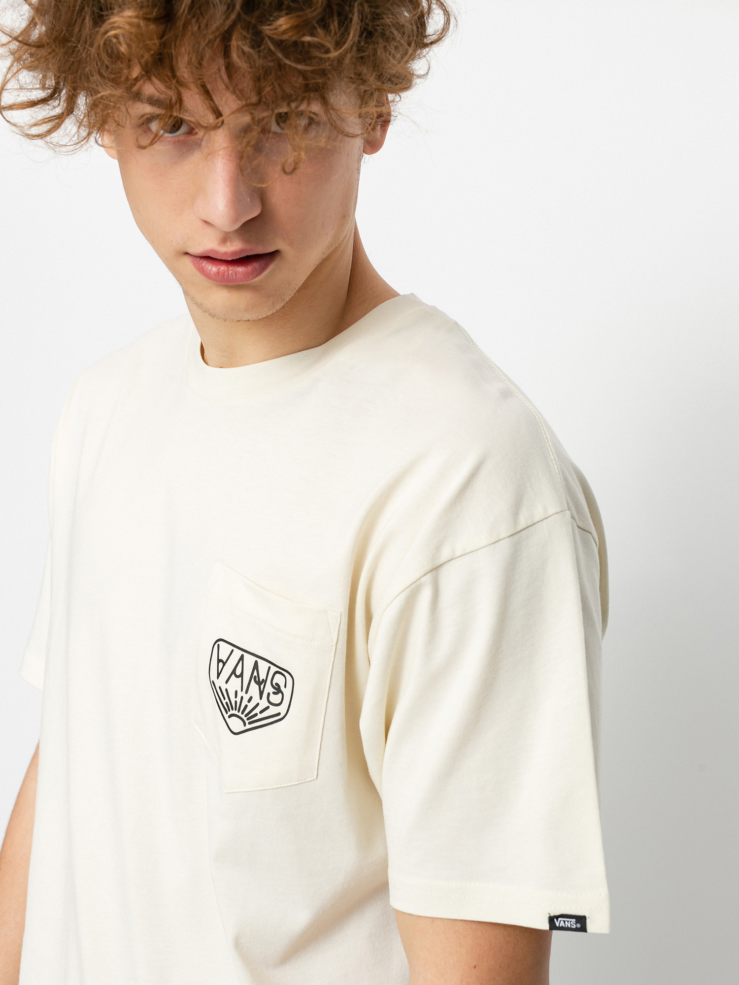 Vans Dakota Roche Logo T-shirt (seedpearl)