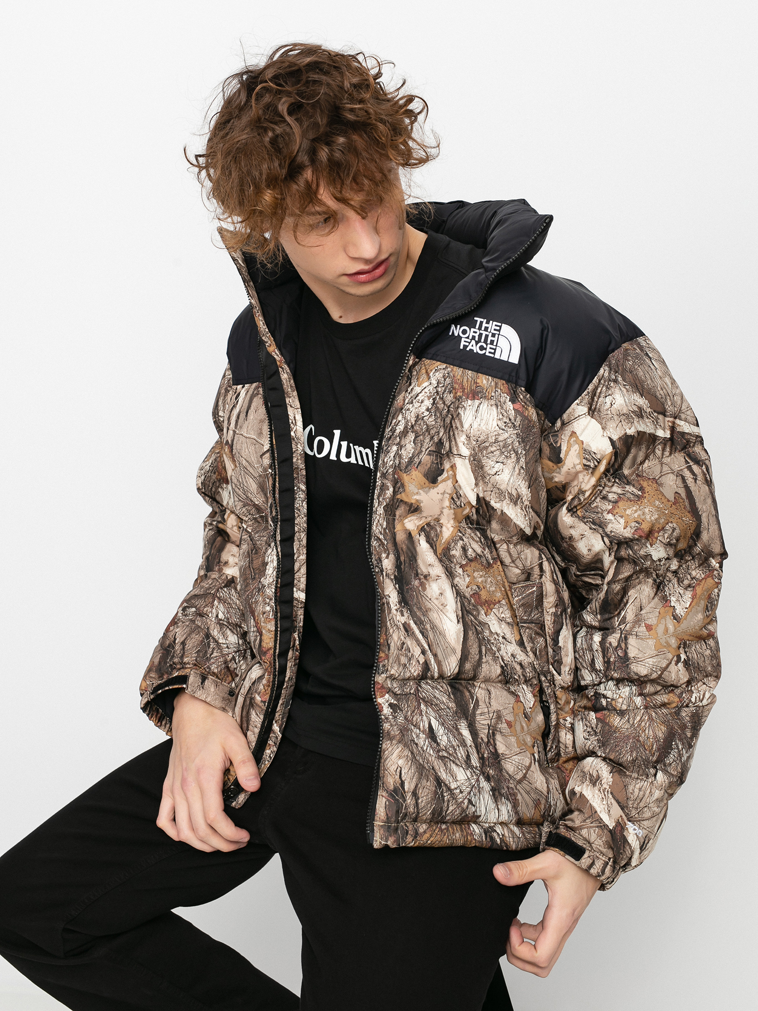 The North Face 1996 Retro Nuptse Jacket camo (kelp tan forest