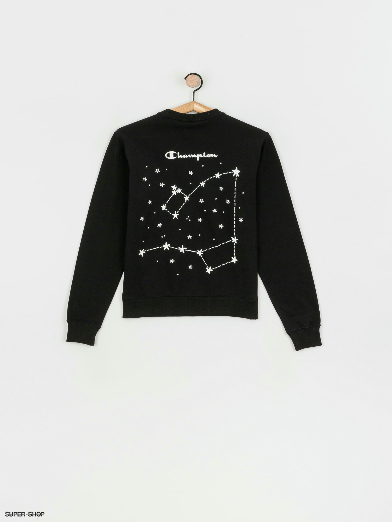 champion printed crewneck sweatshirt