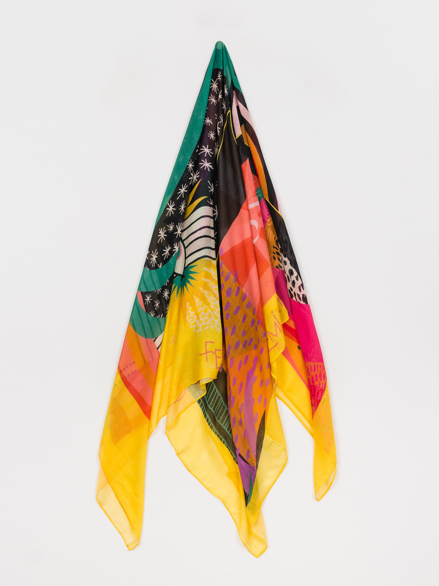 Femi Stories Pareo Natalie Scarf Wmn (fyng)