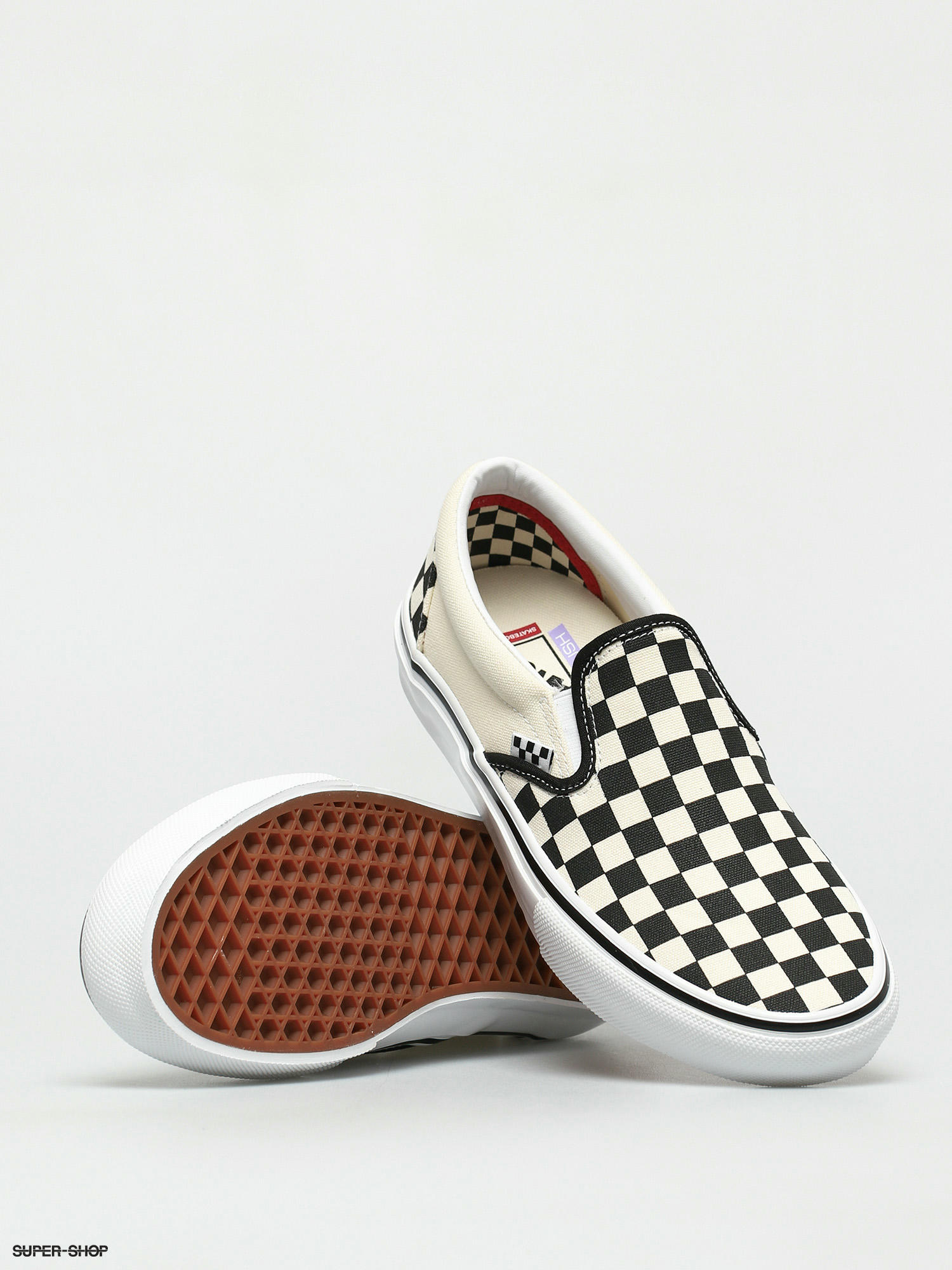 off white checkered shoes