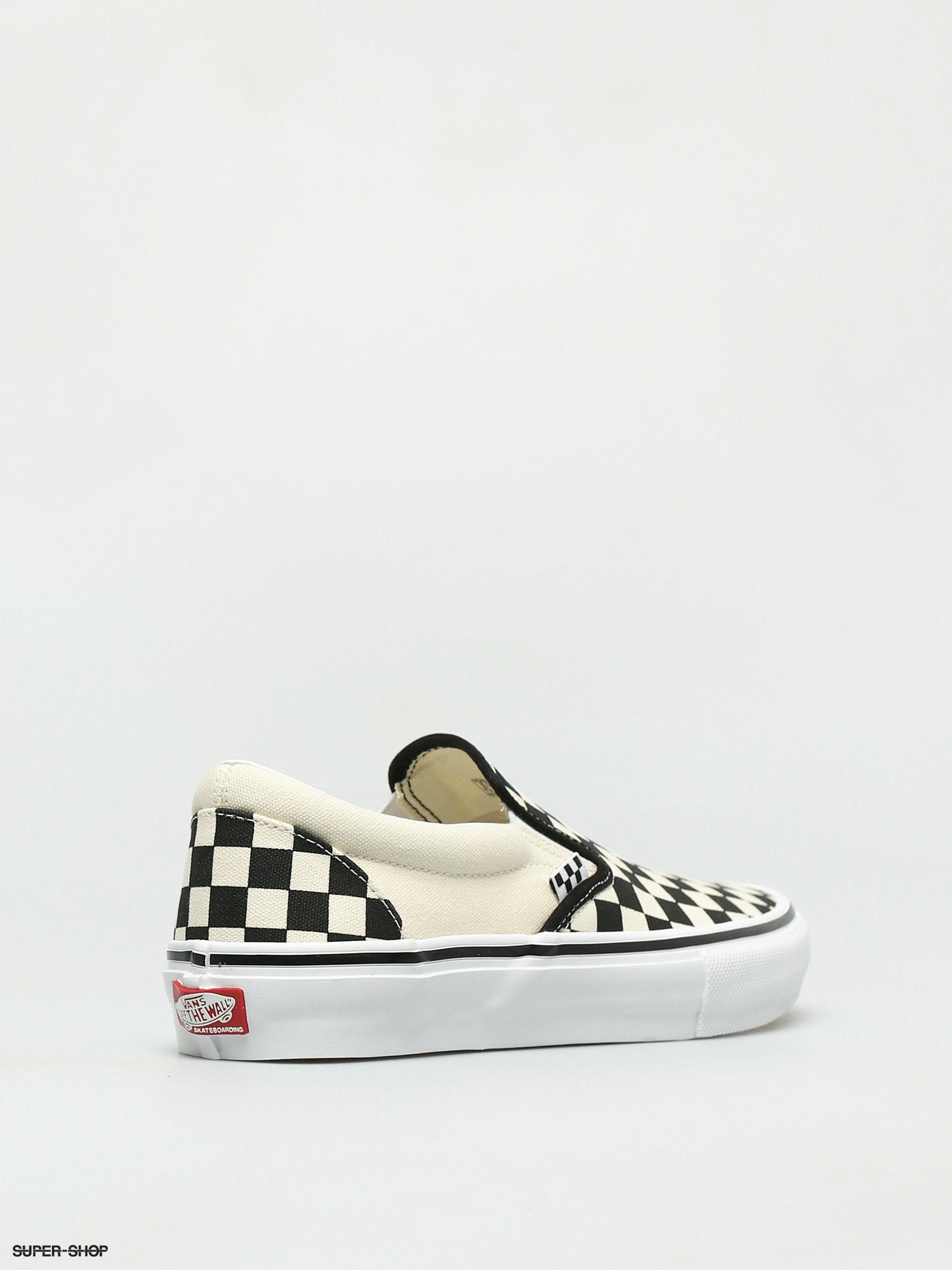 vans skate slip on checkerboard