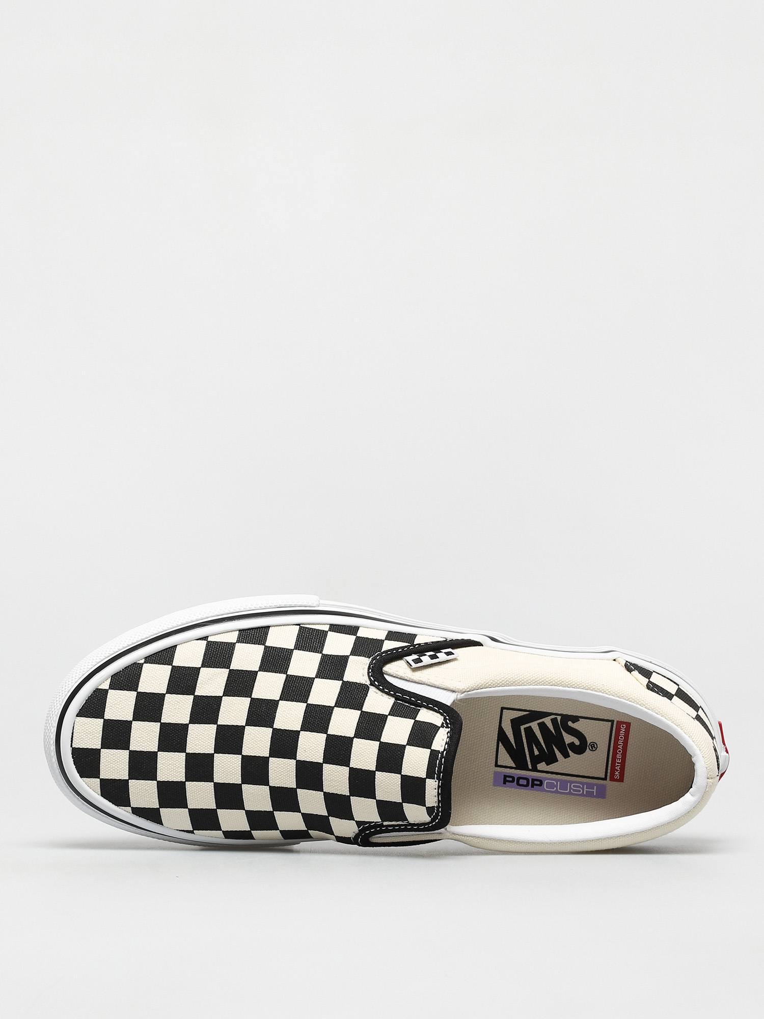 Vans Skate Slip On Schuhe (checkerboard black/off white)