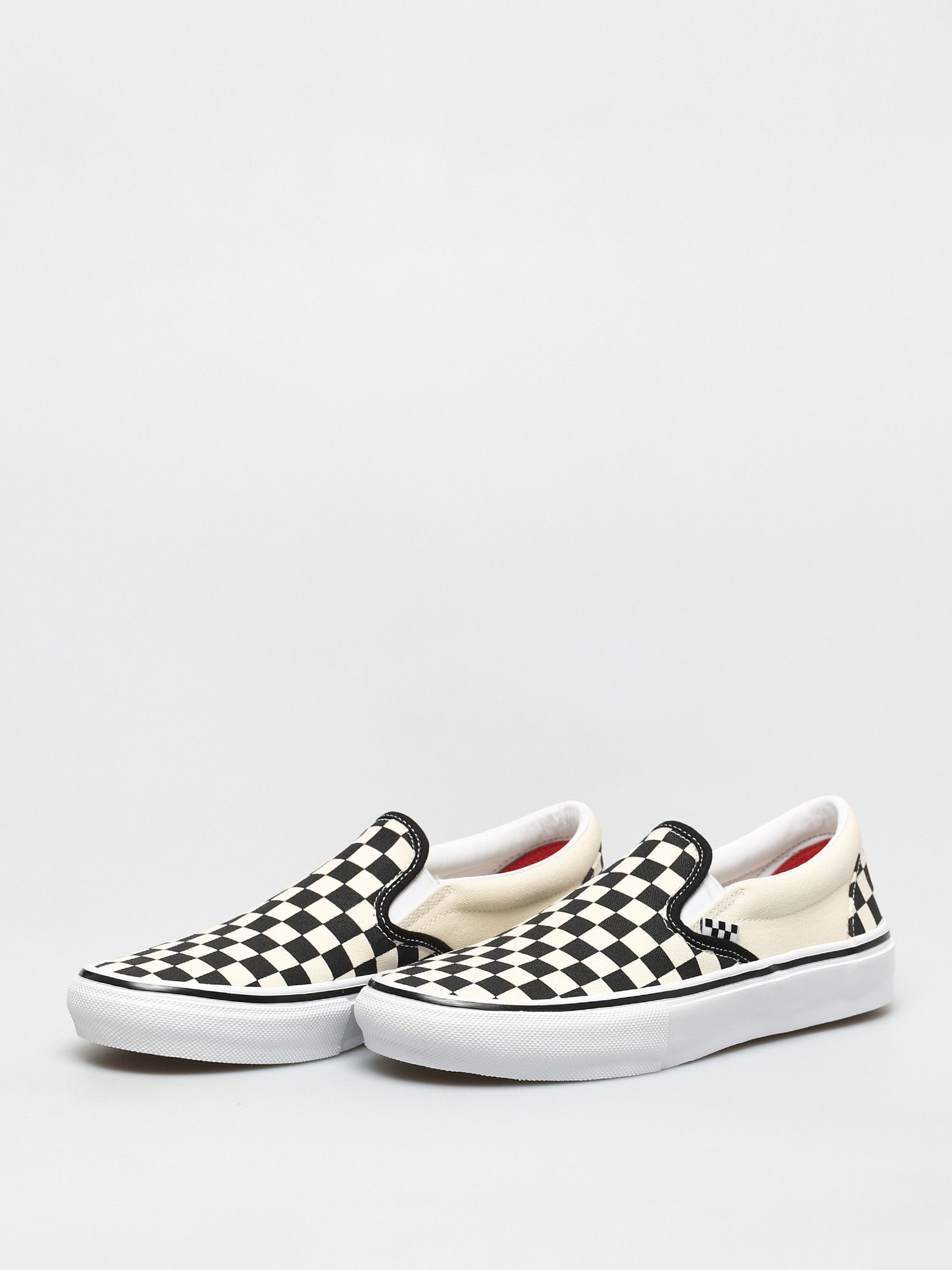 Vans Skate Slip On Schuhe (checkerboard black/off white)