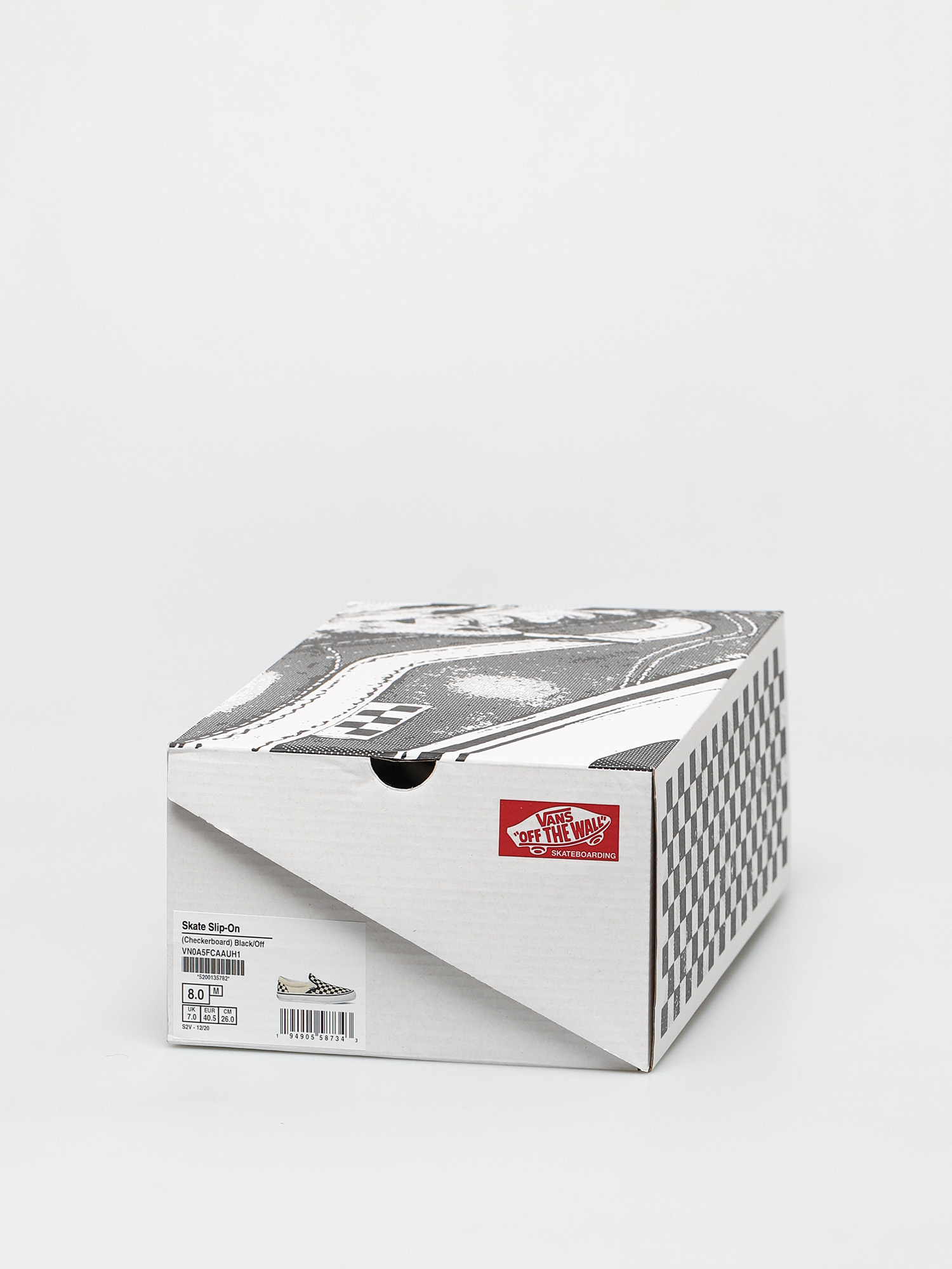 Vans Skate Slip On Schuhe (checkerboard black/off white)