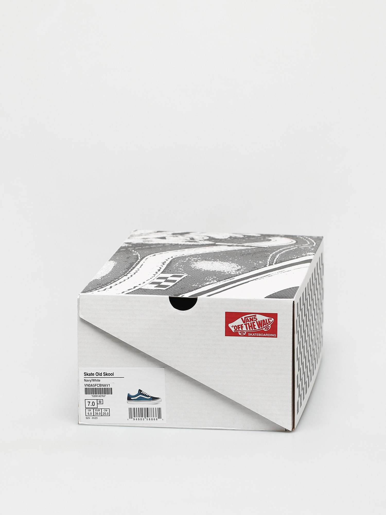 Vans Skate Old Skool Shoes (navy/white)