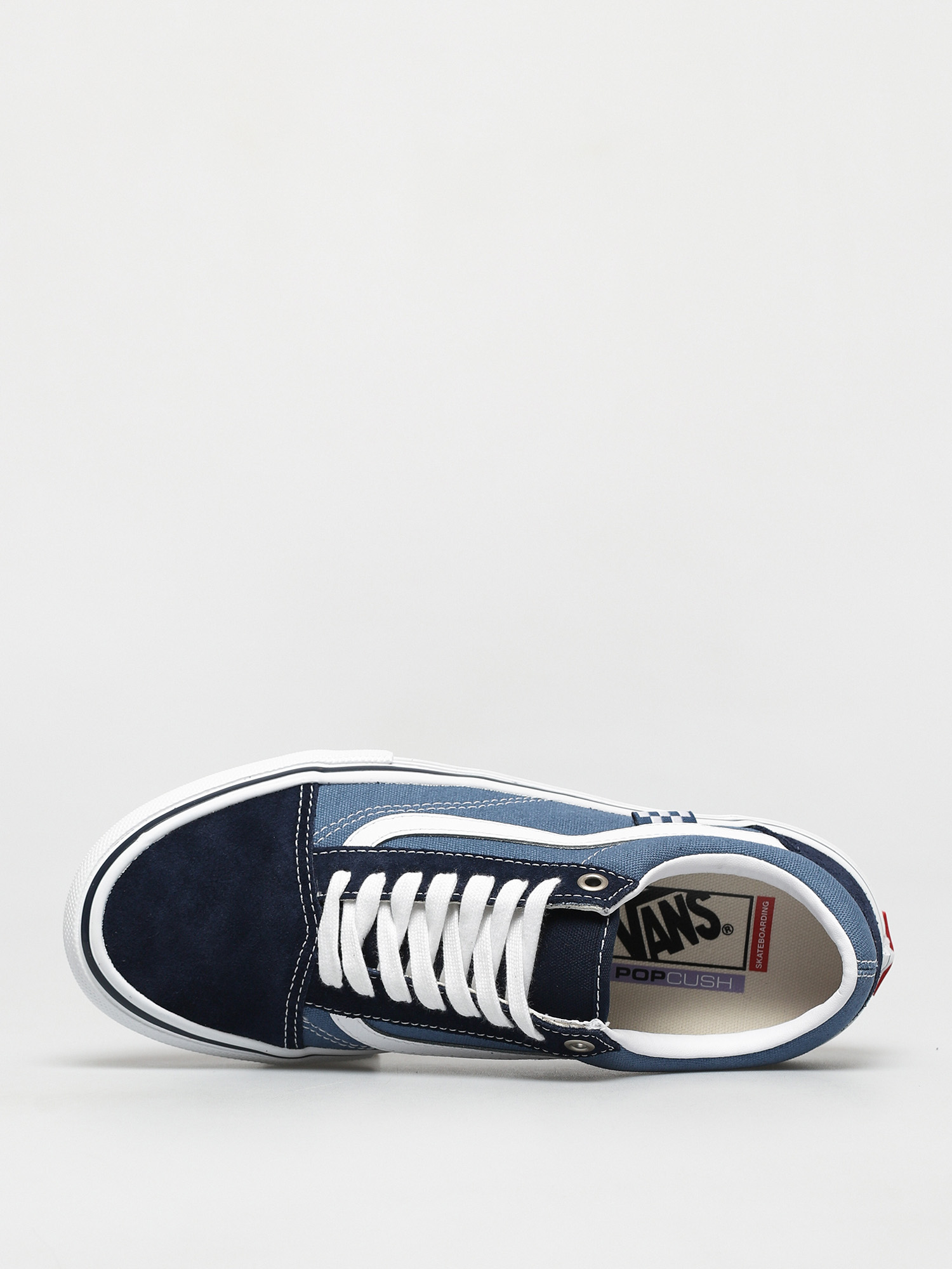 Vans old skool hotsell navy & white shoes