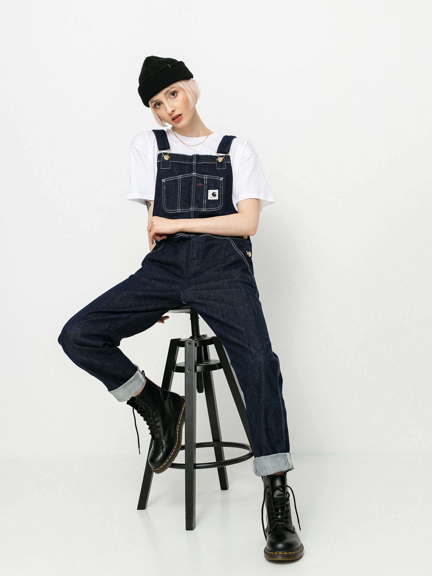 Carhartt WIP Bib Overall Pants Wmn (blue)