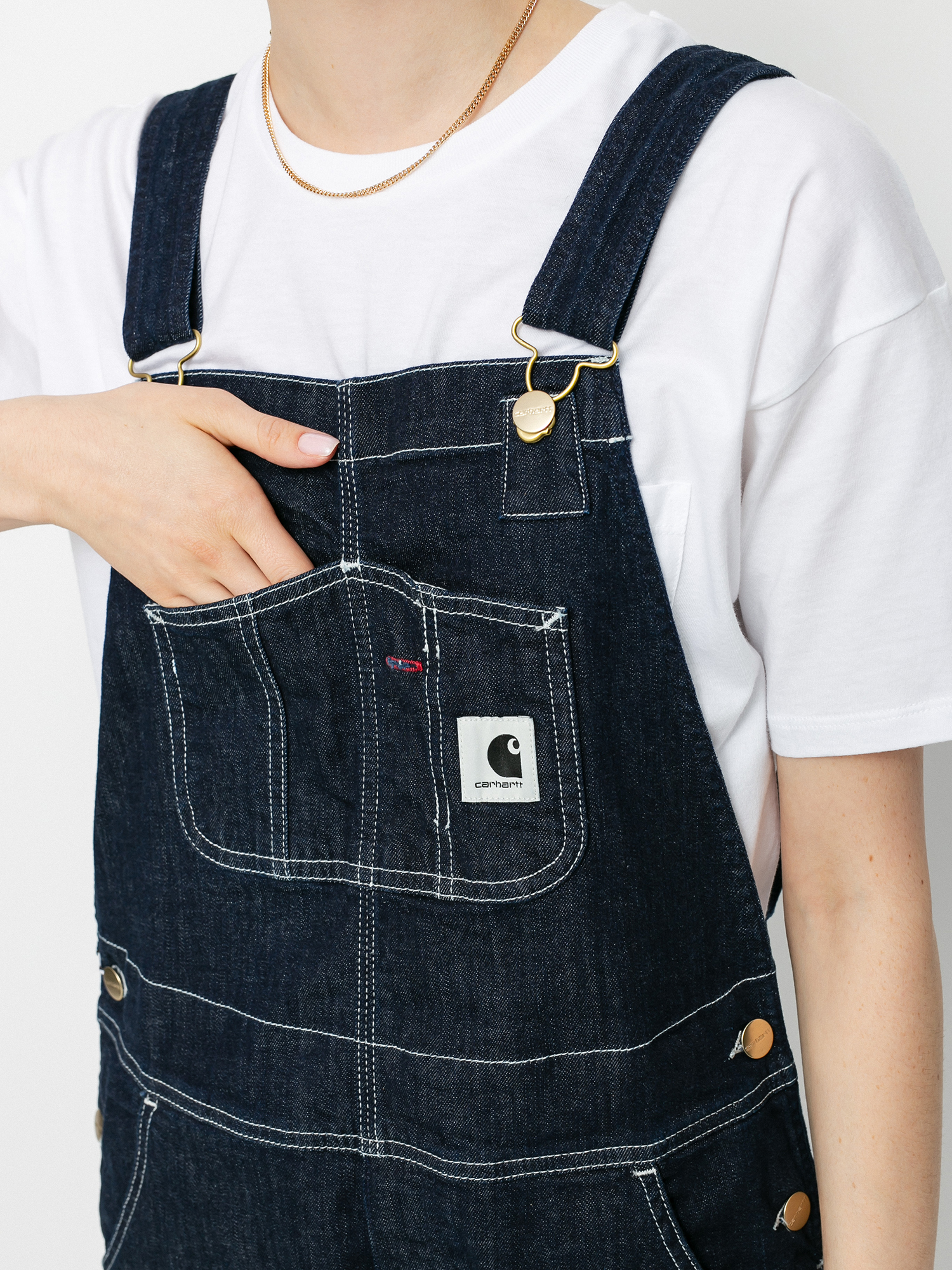 Carhartt WIP Bib Overall Pants Wmn (blue)