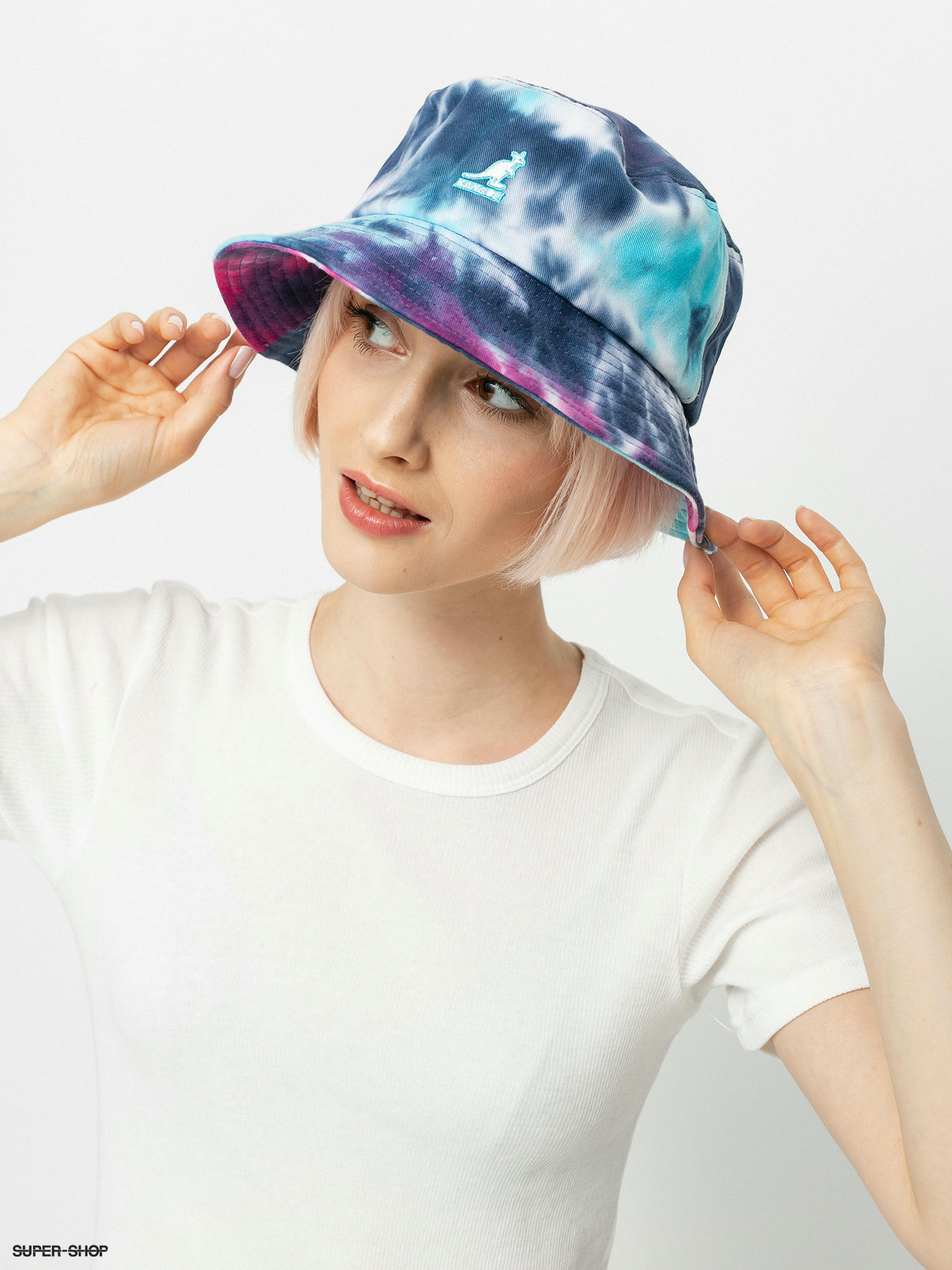 kangol tie dye bucket