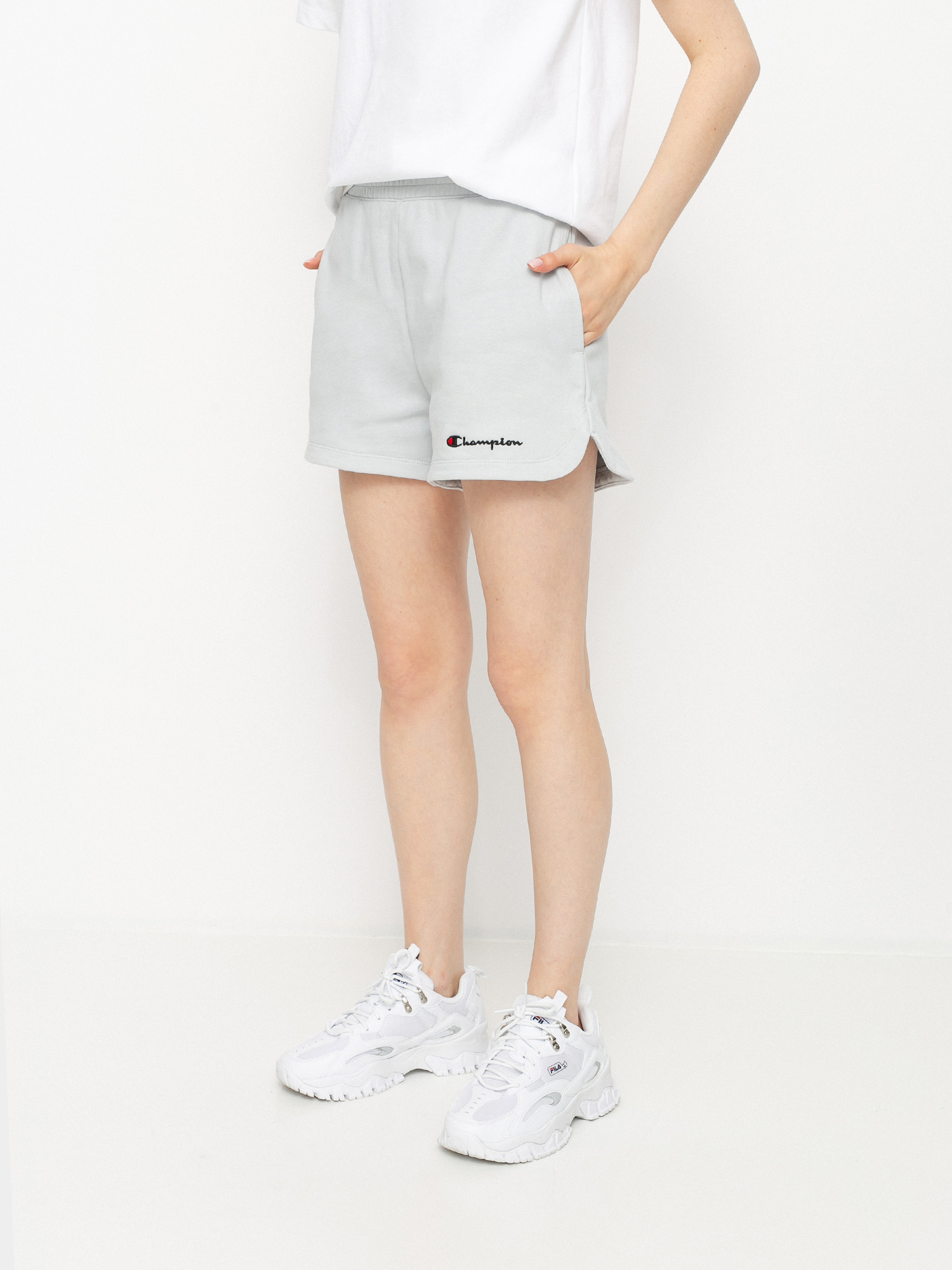 Champion Regular High Waist Shorts 114354 Shorts Wmn (prbl)