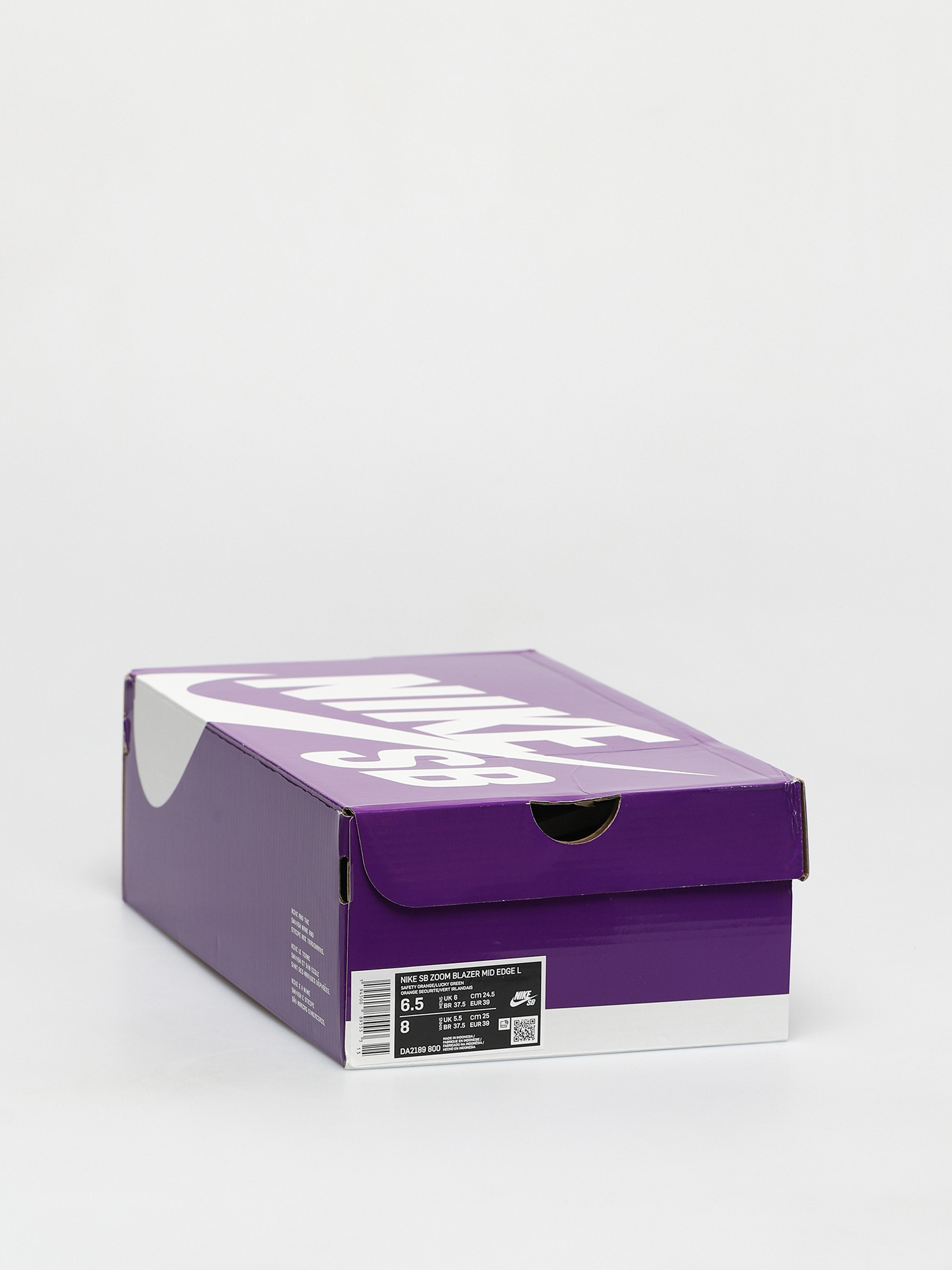 Nike SB Zoom Blazer Mid Edge Shoes (safety orange/lucky green)