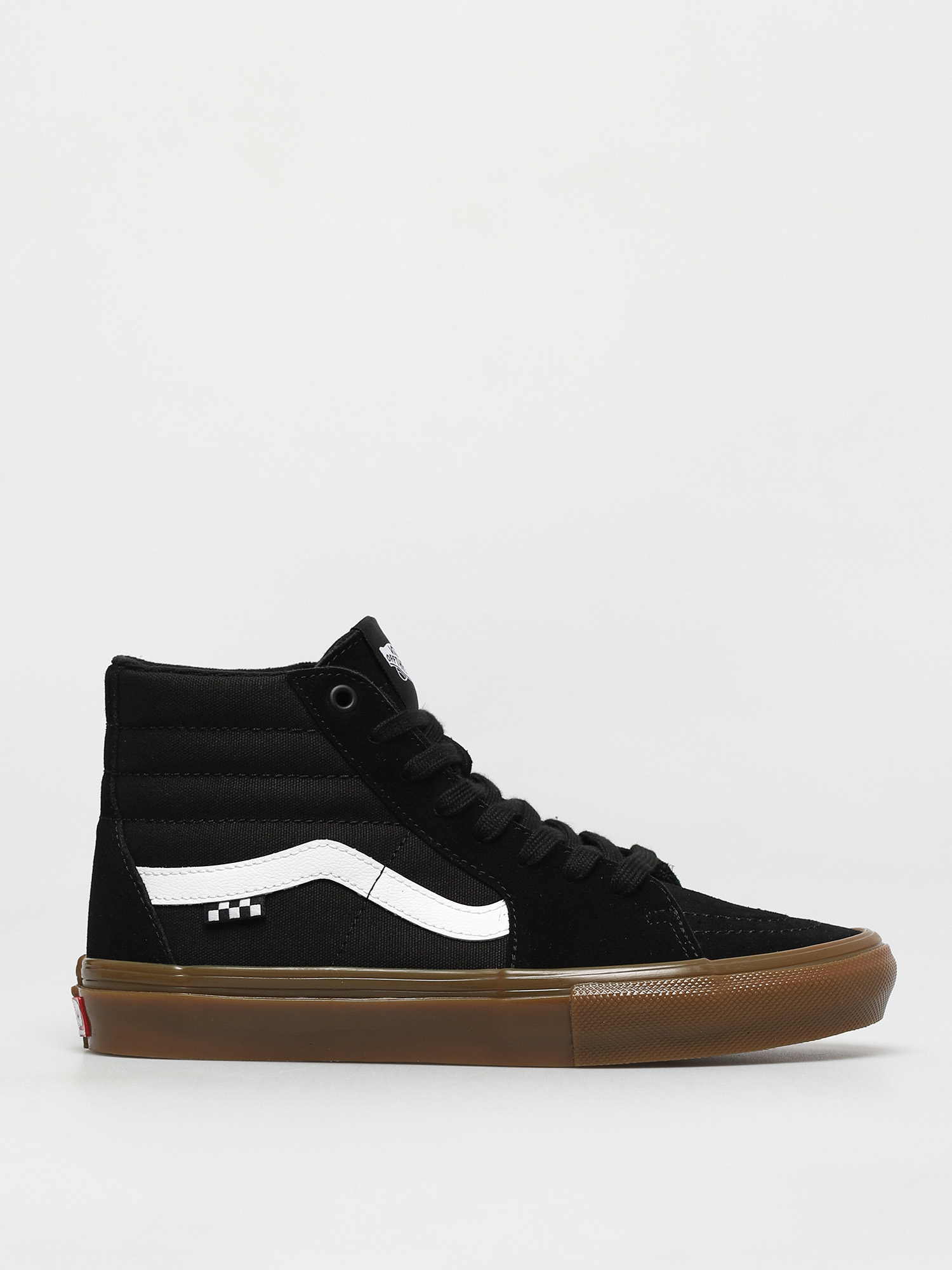 sk8 hi black gum