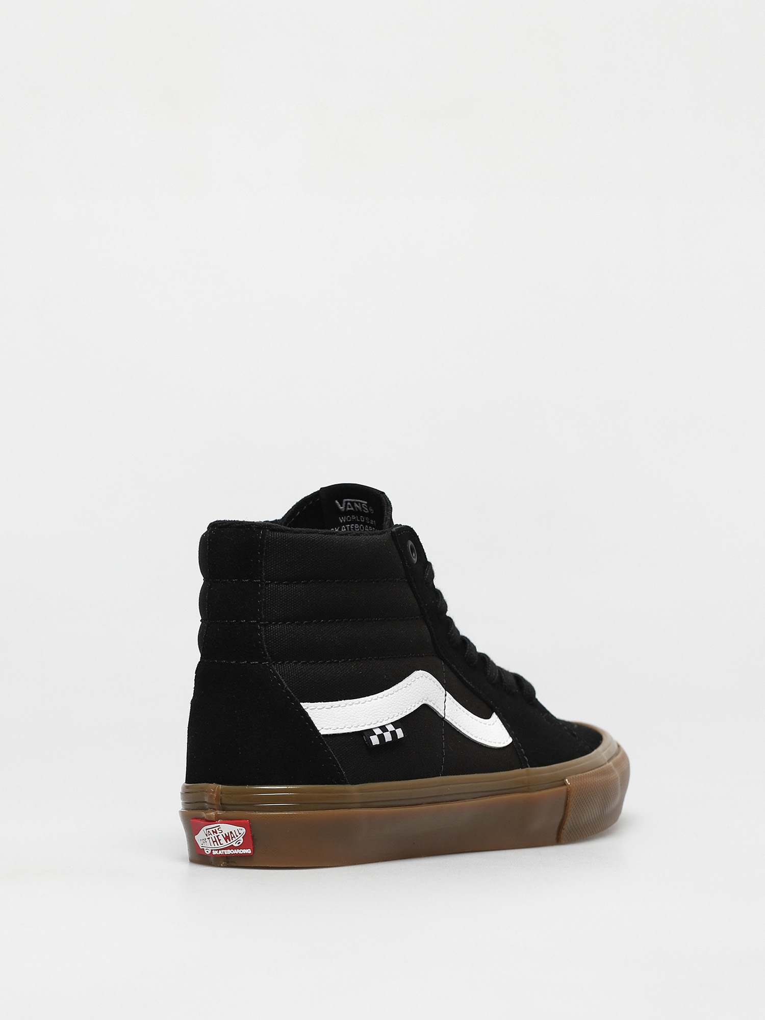 Vans Skate Sk8 Hi Shoes (black/gum)