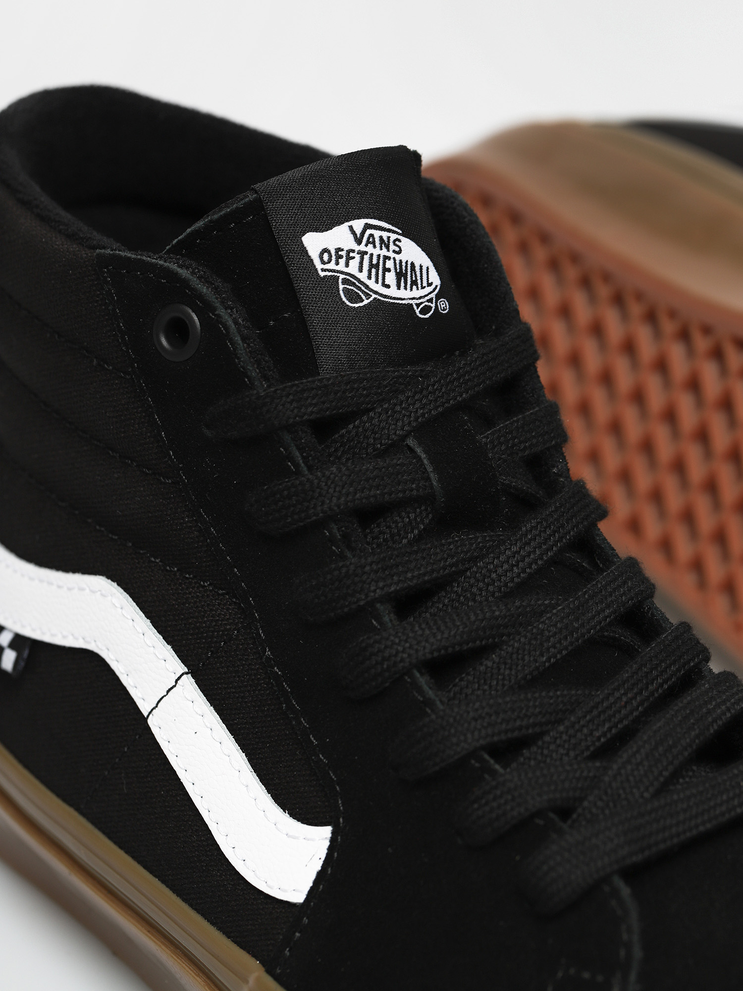 Vans Skate Sk8 Hi Shoes (black/gum)