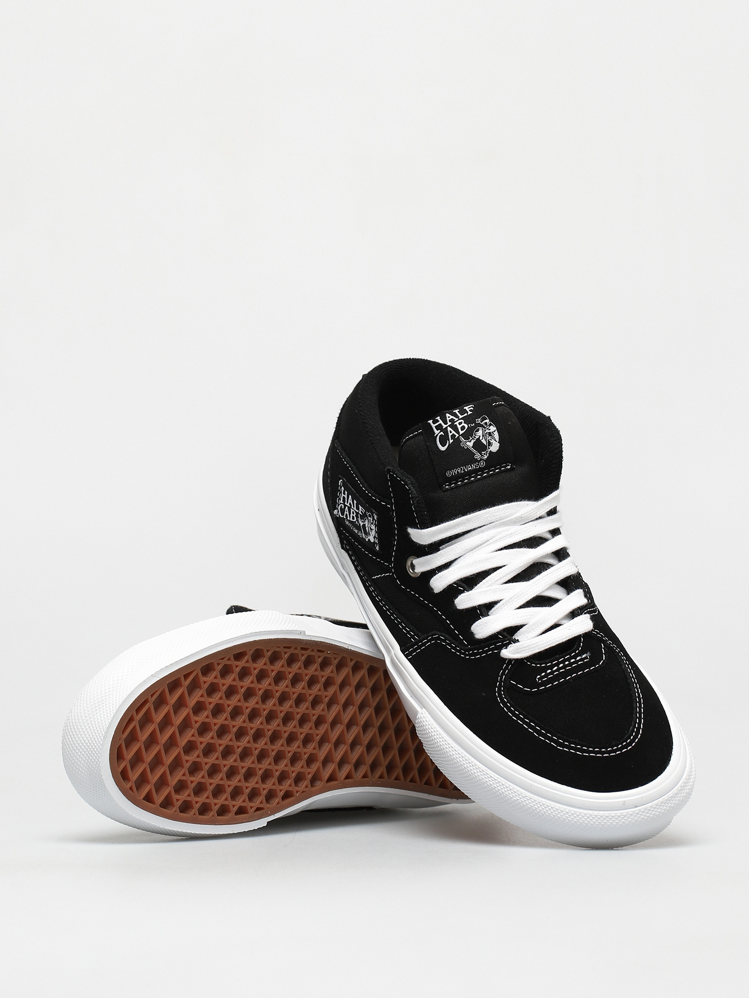 Vans Skate Half Cab Schuhe (black/white)