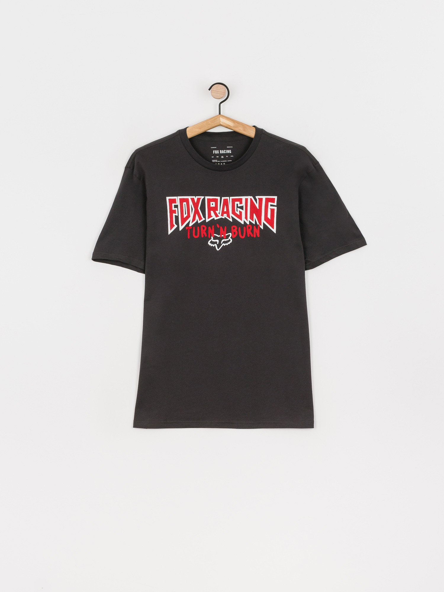 Fox Roadie Premium T-shirt (blk vin)